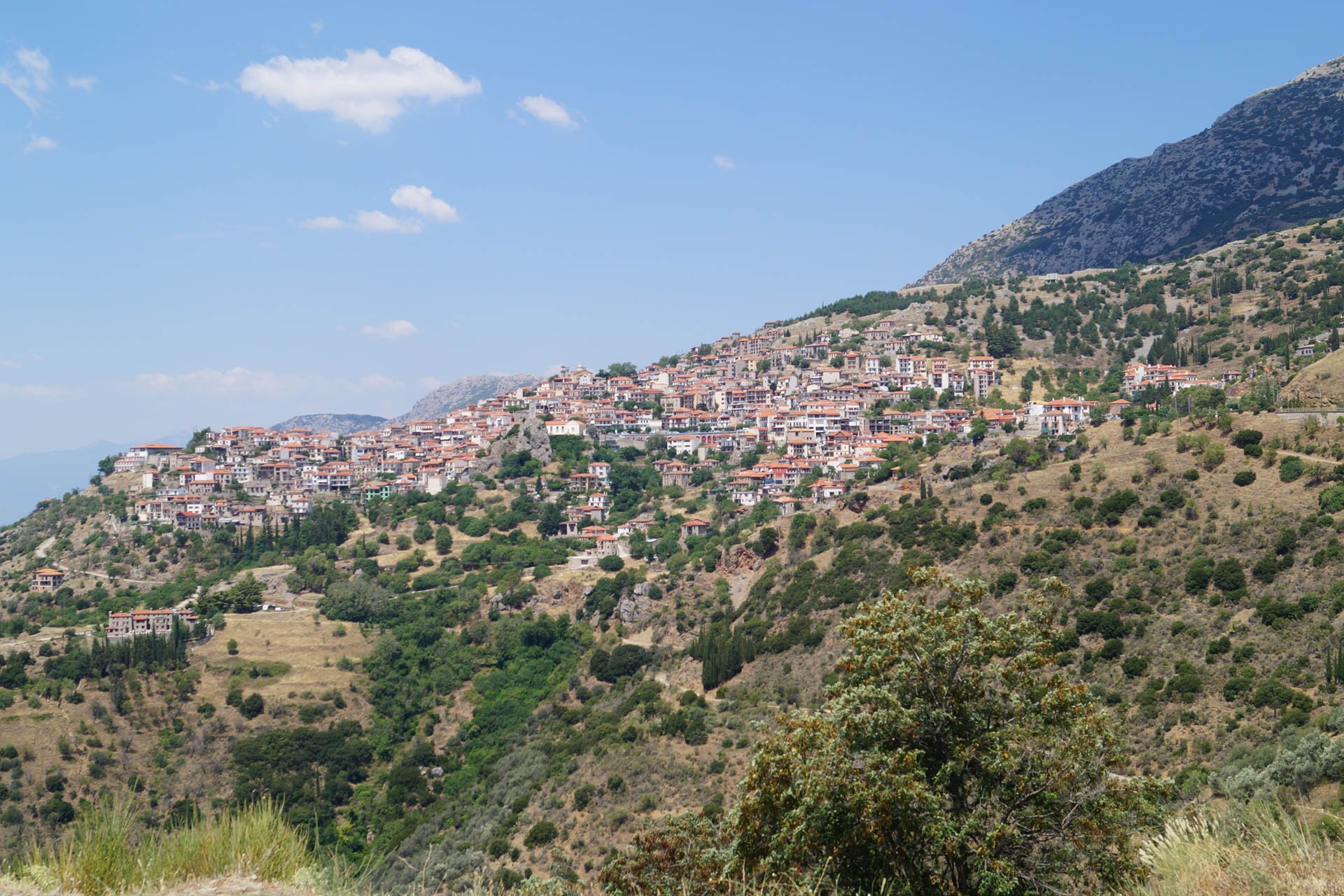 Village of Arachova near Delphi