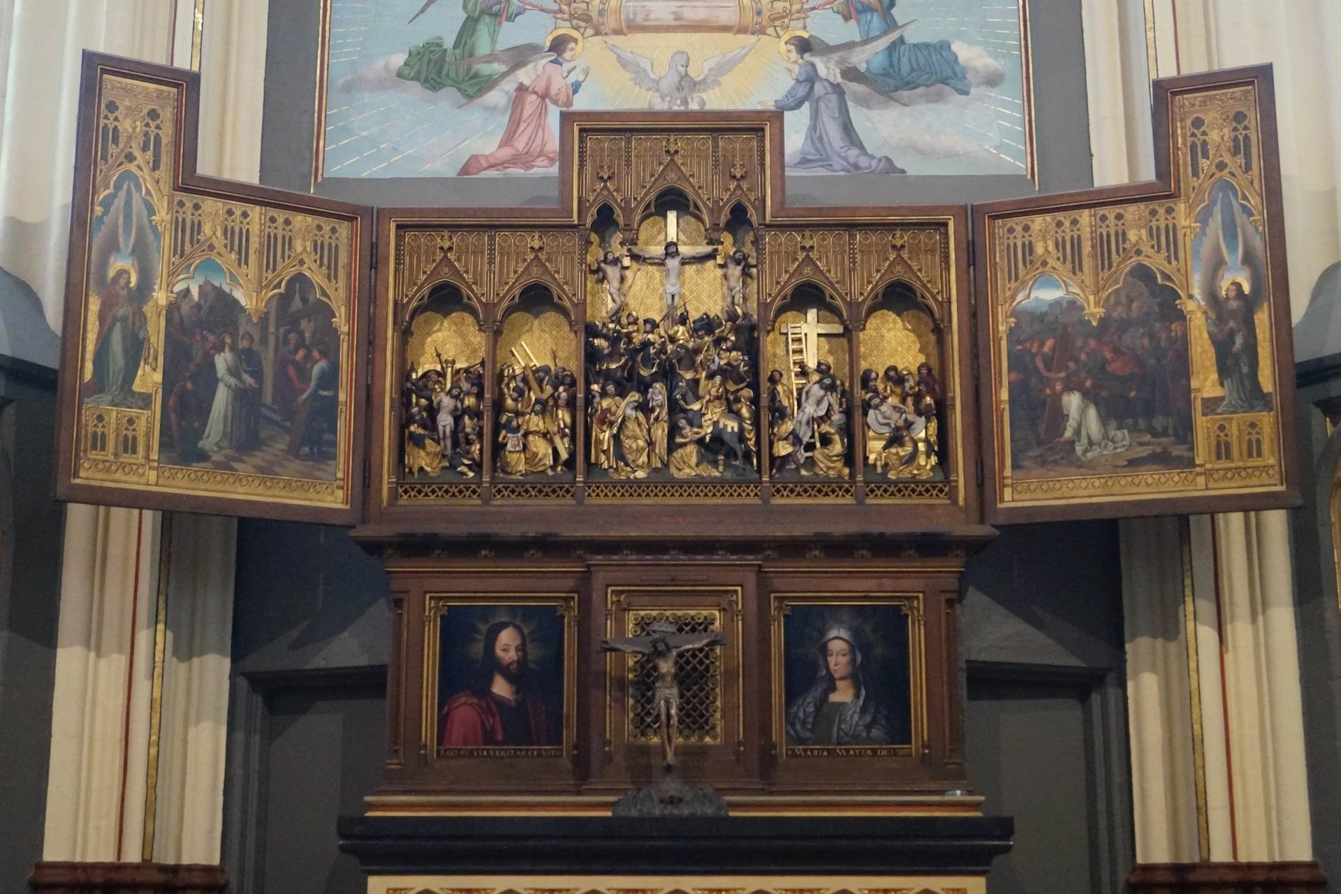 Bruges - St Salvator’s Cathedral, Retable of the Passion