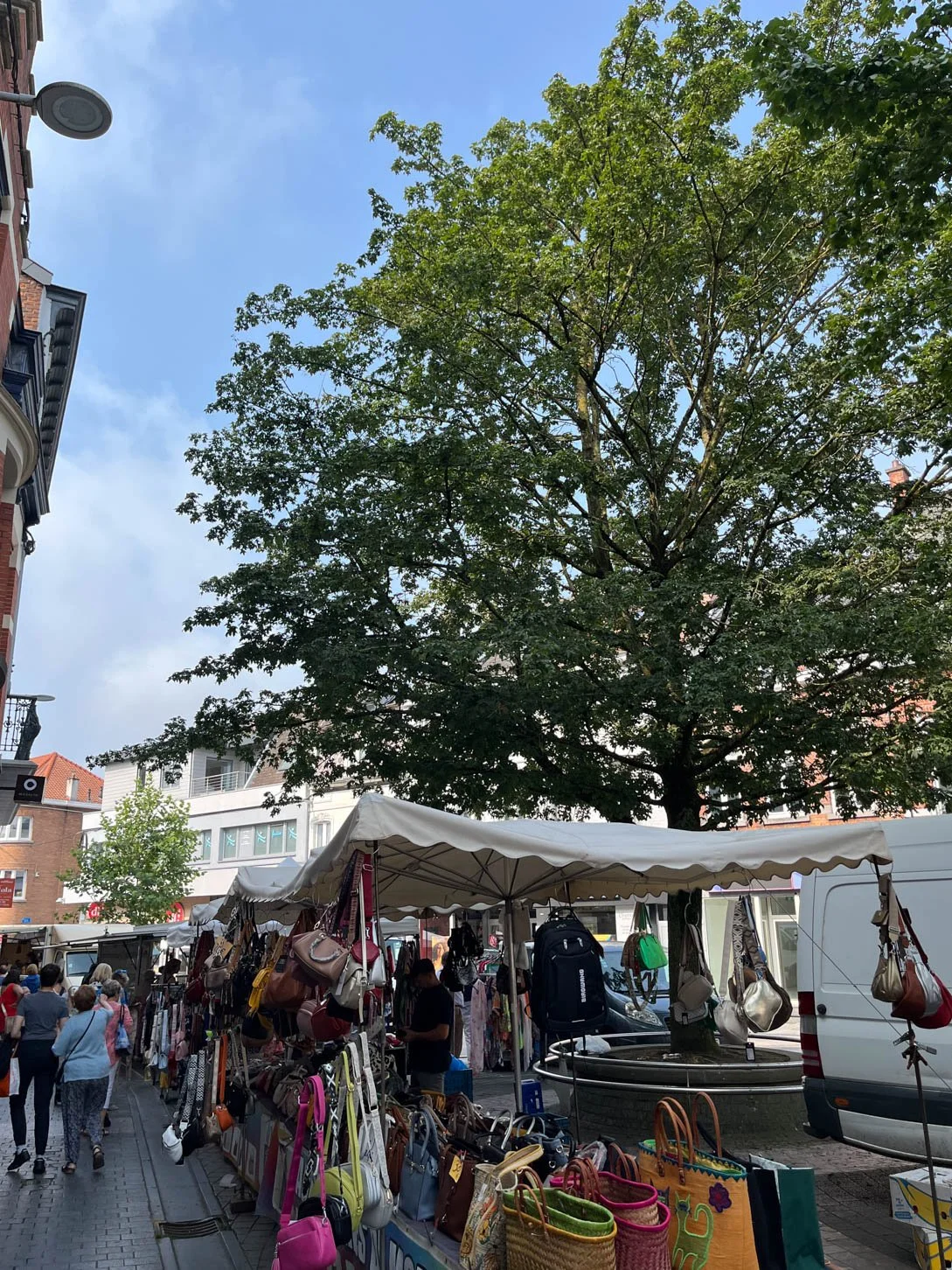 Braine l’Alleud – Market. This is the town I was born in, though we immigrated to the US when I was just two months old.