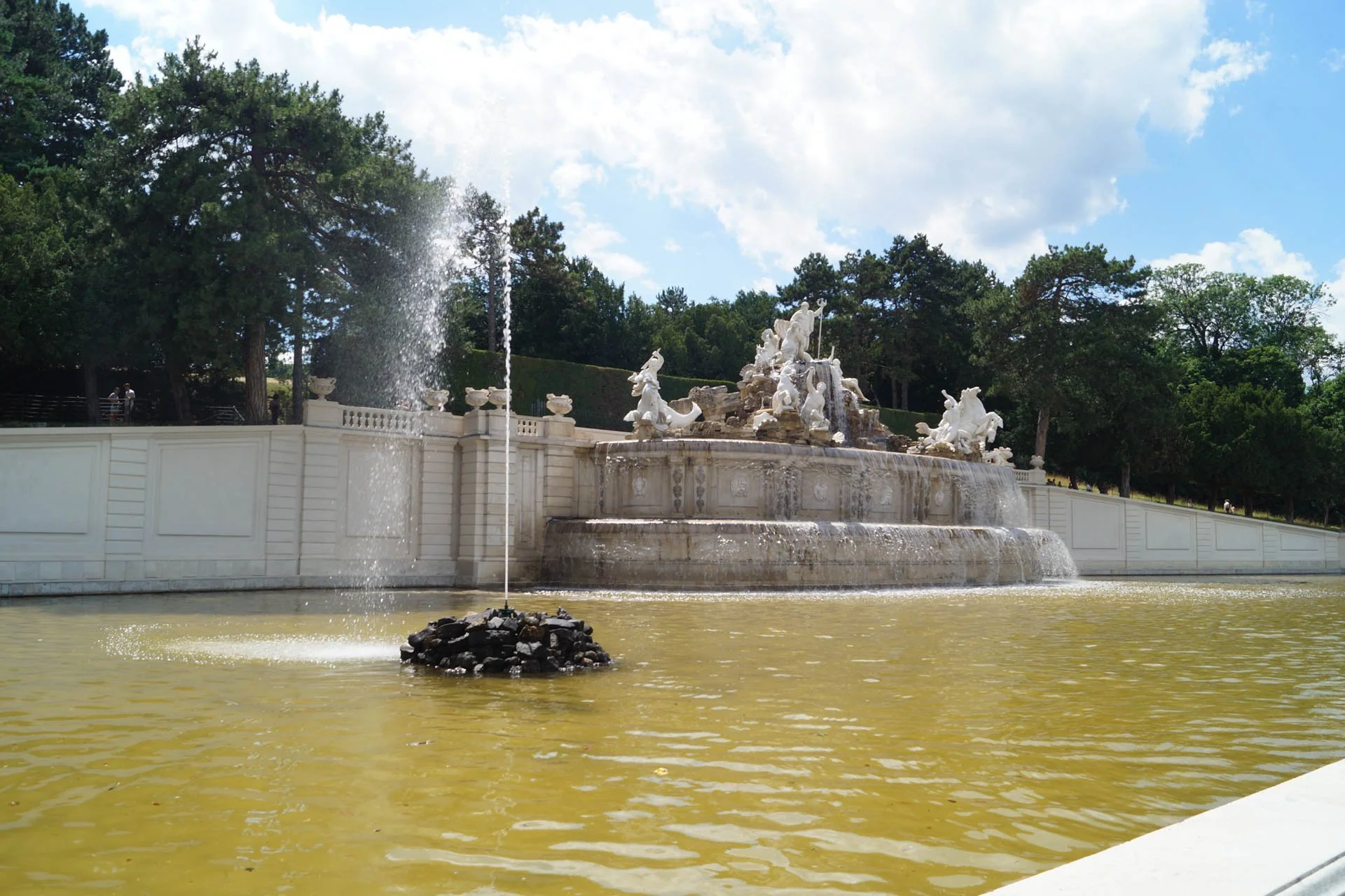 Vienna - Schonbrunn Palace - Neptune Fountain