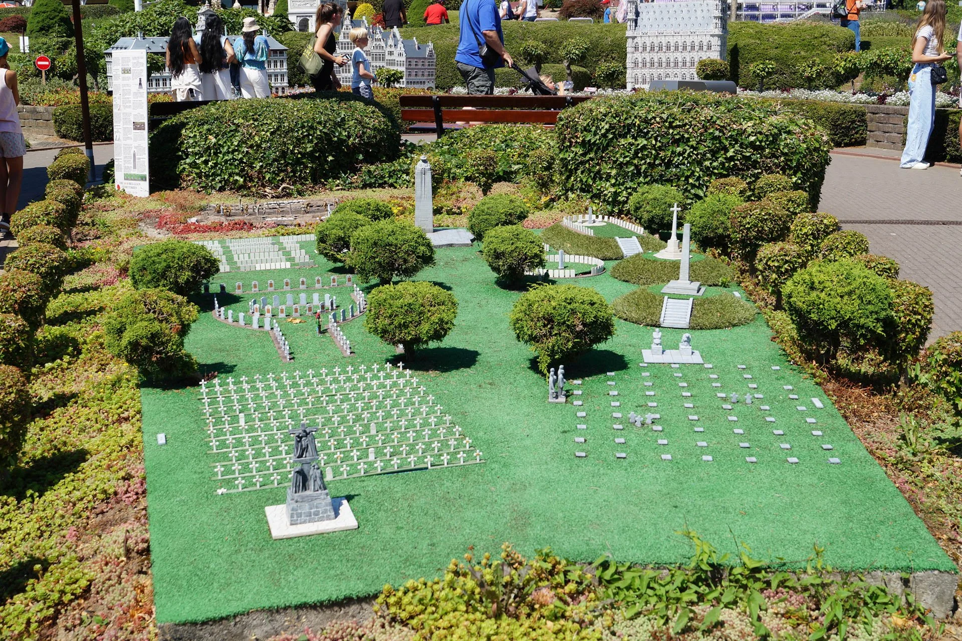 Brussels - Mini Europe, WWI Cemetery