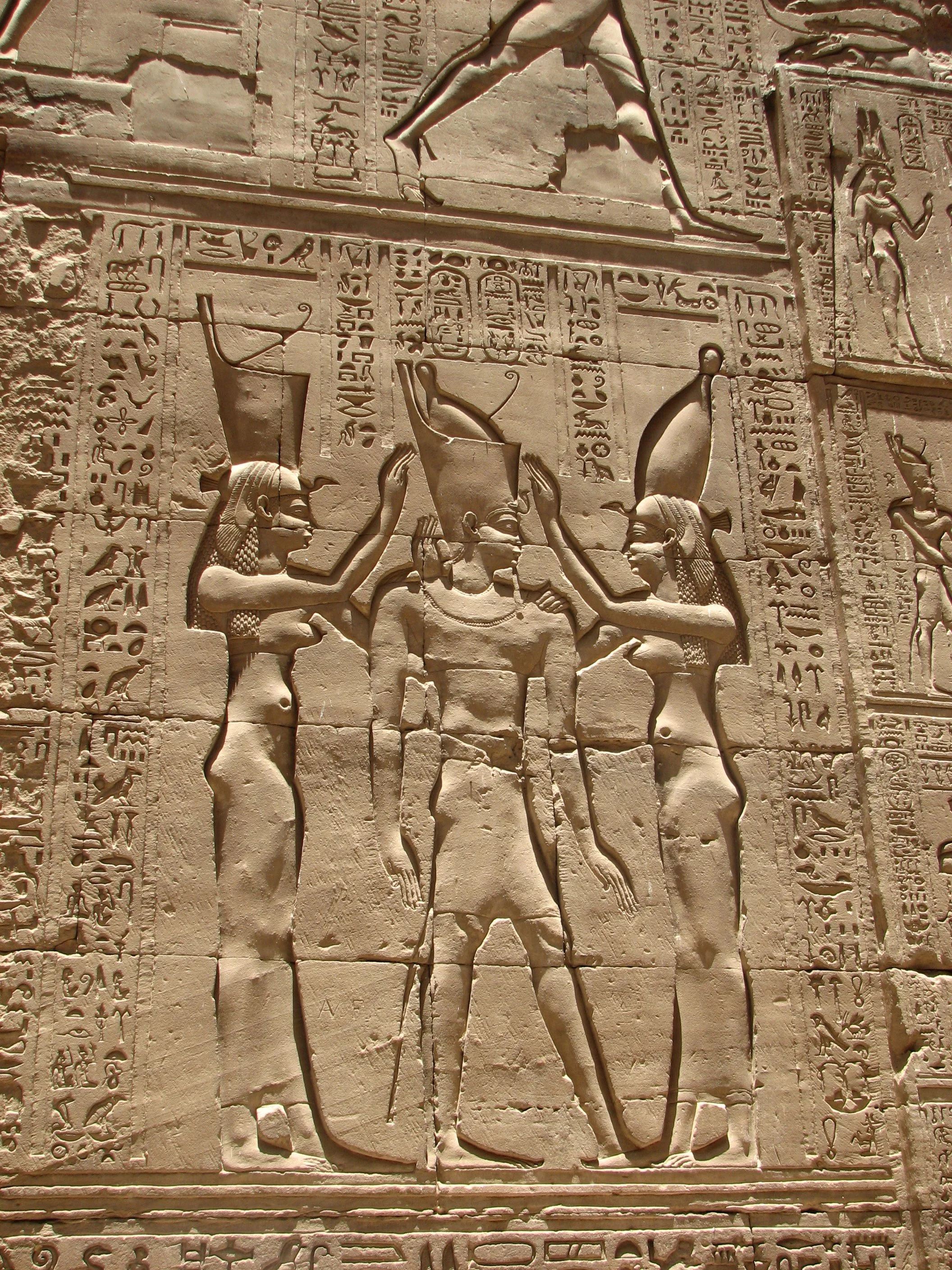 Edfu Temple, The Nile on the way to Luxor