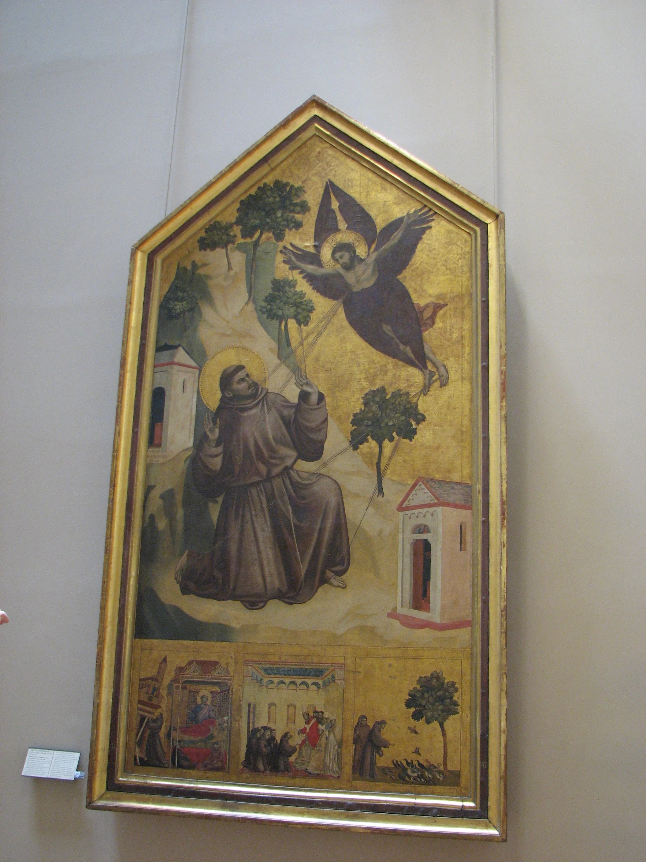 The Louvre - St. Francis receiving the stigmata