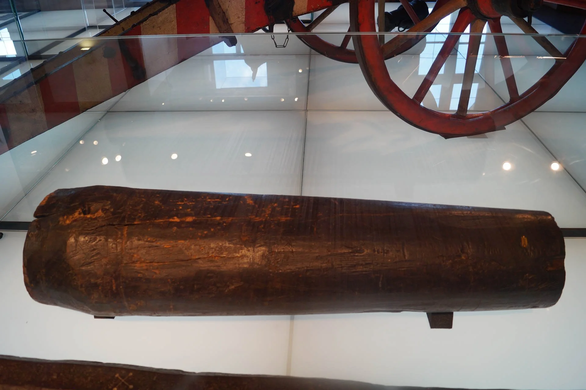 Salzburg - Hohensalzburg Fortress - Wooden Cannon