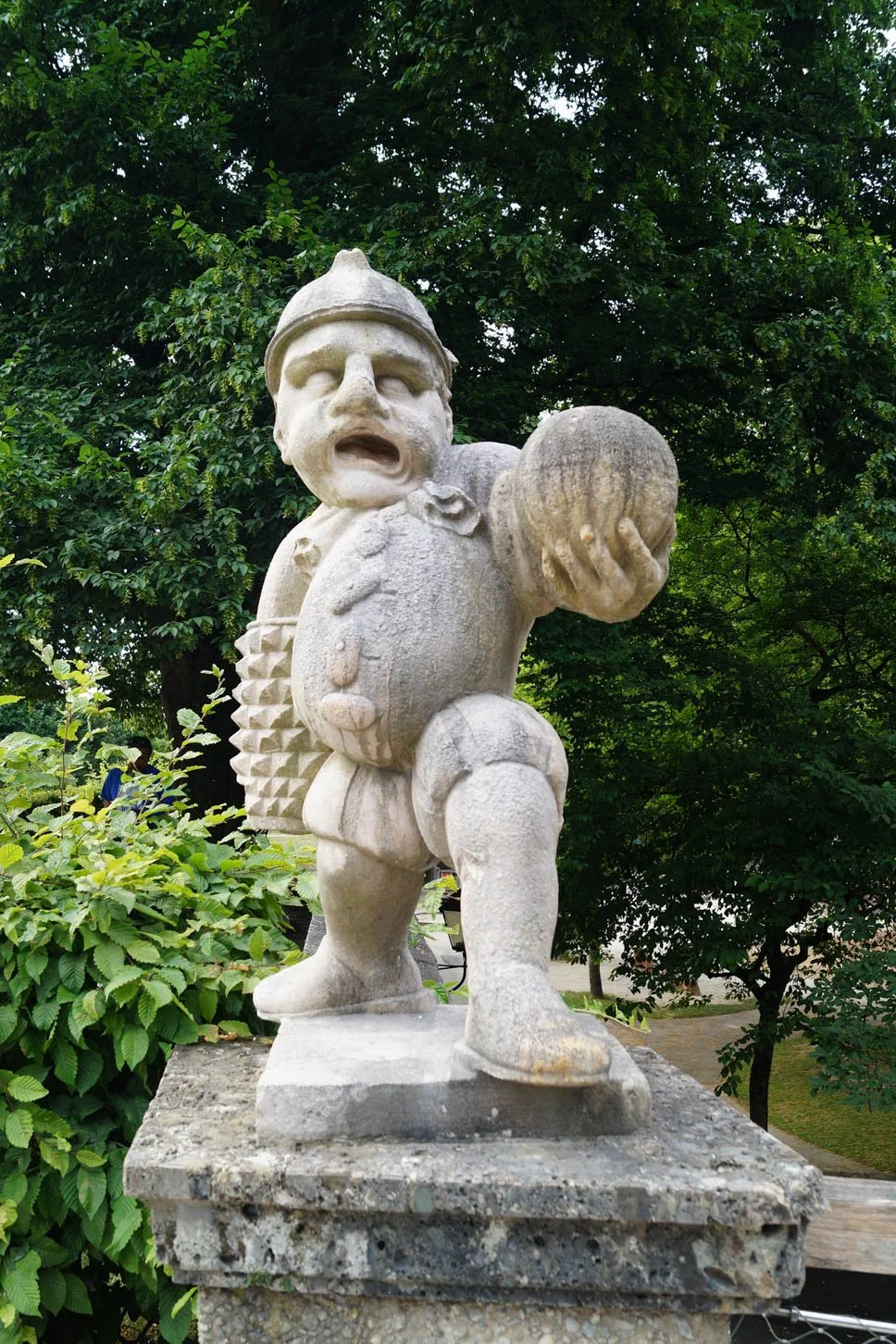 Salzburg - Mirabelle Palace - Dwarf Statue in Dwarf Garden