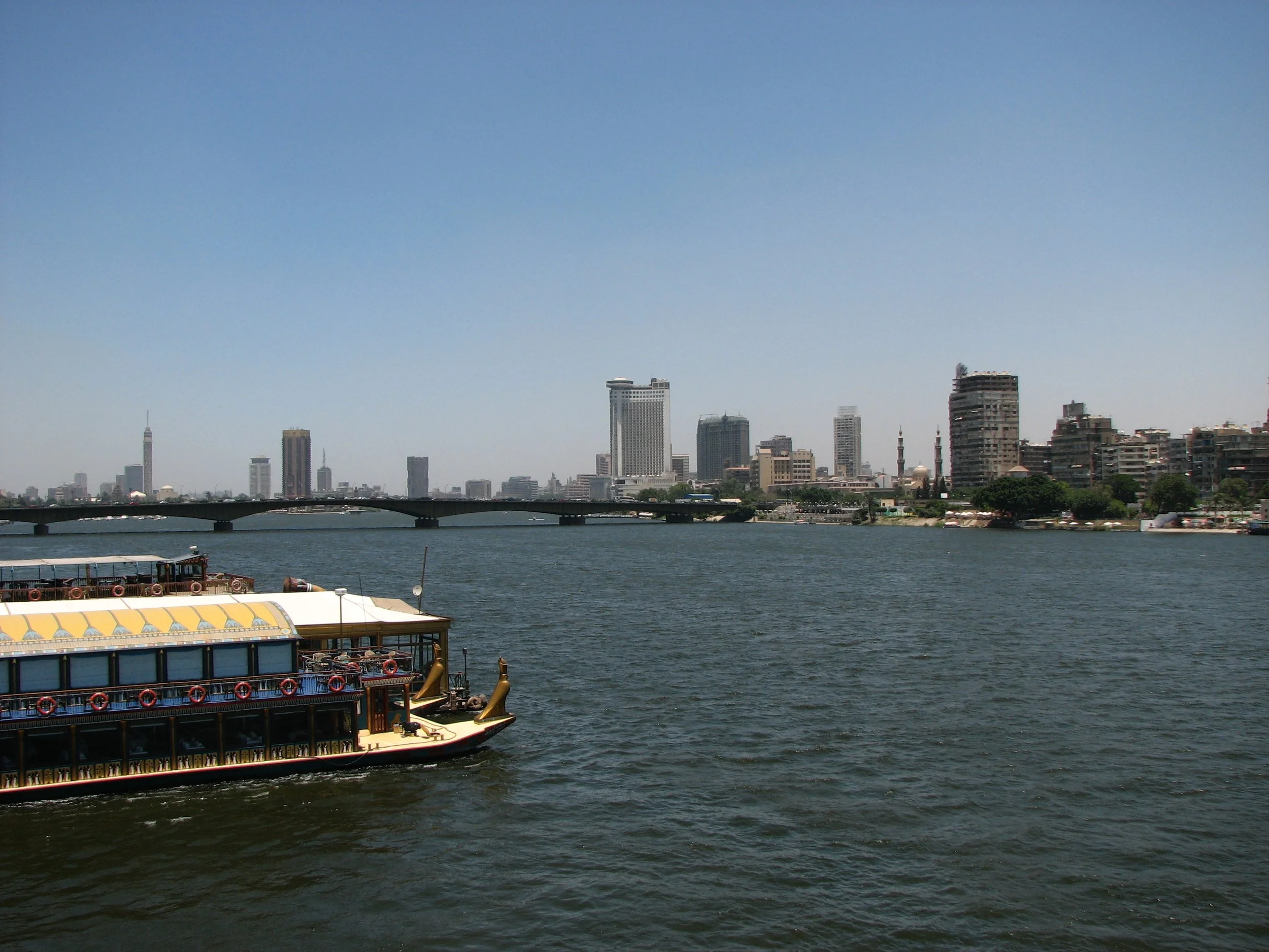 Views from around Cairo and crossing over The Nile