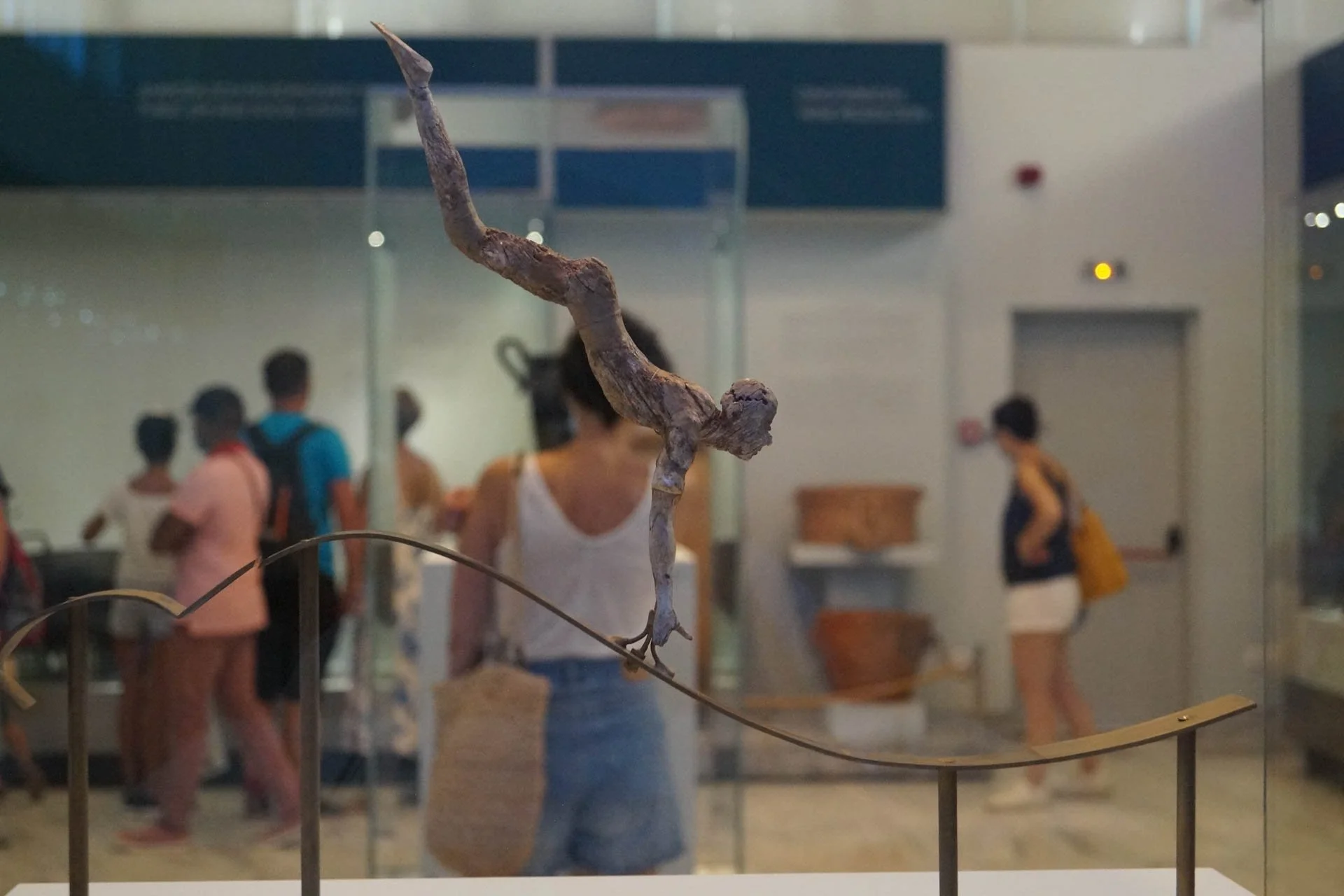 Crete - The Bull Leaper at The Archeological Museum of Heraklion