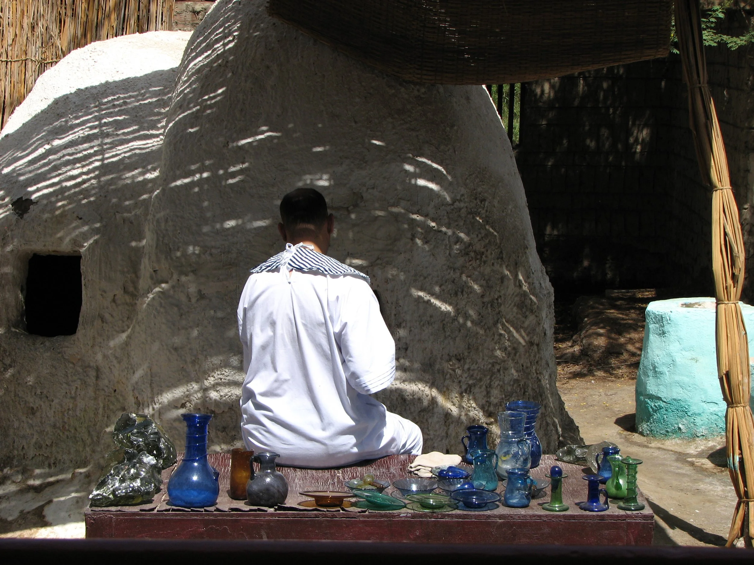 Pharaonic Village - glass making