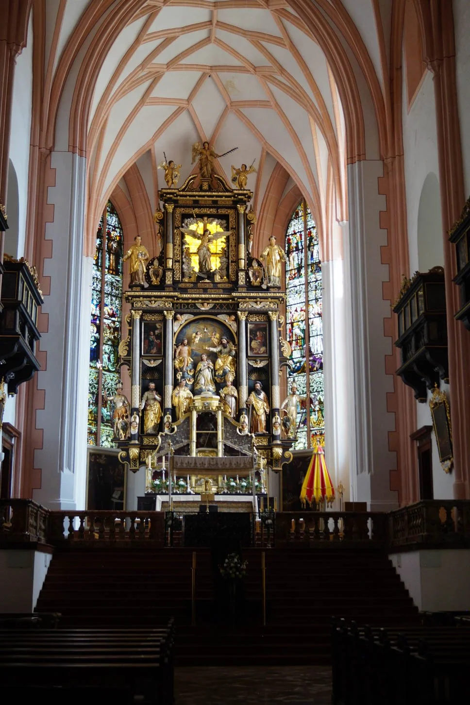Mondsee - Altar in St. Michael's Basilica