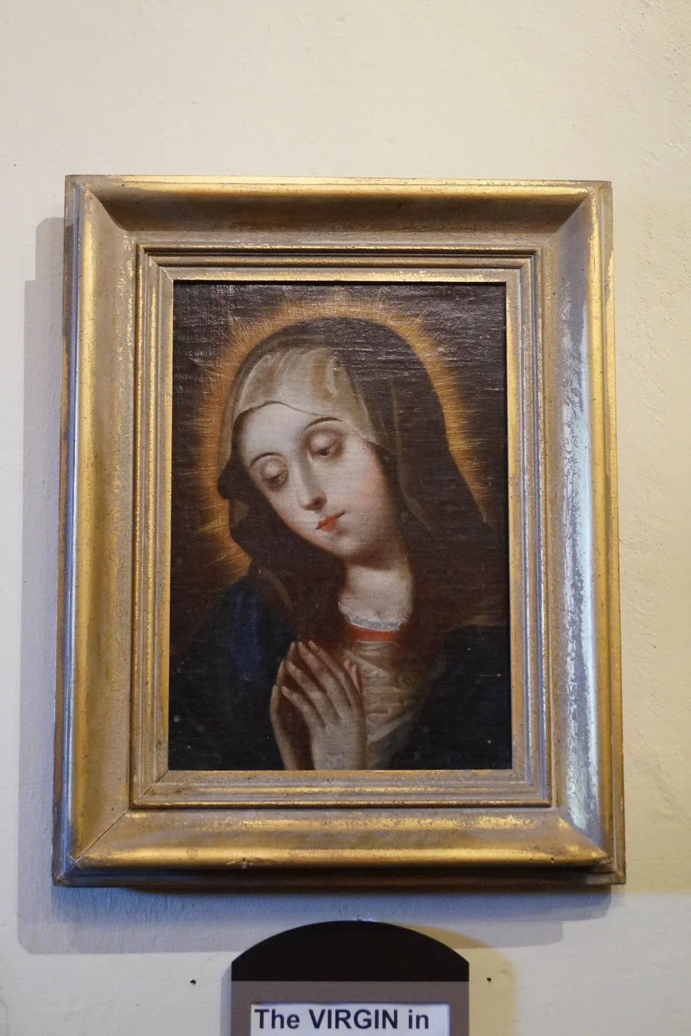 Mission Santa Ines: The Virgin in Prayer