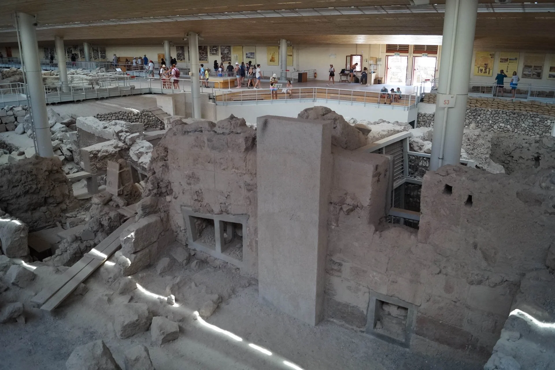 Santorini - Archeological site of Akrotiri