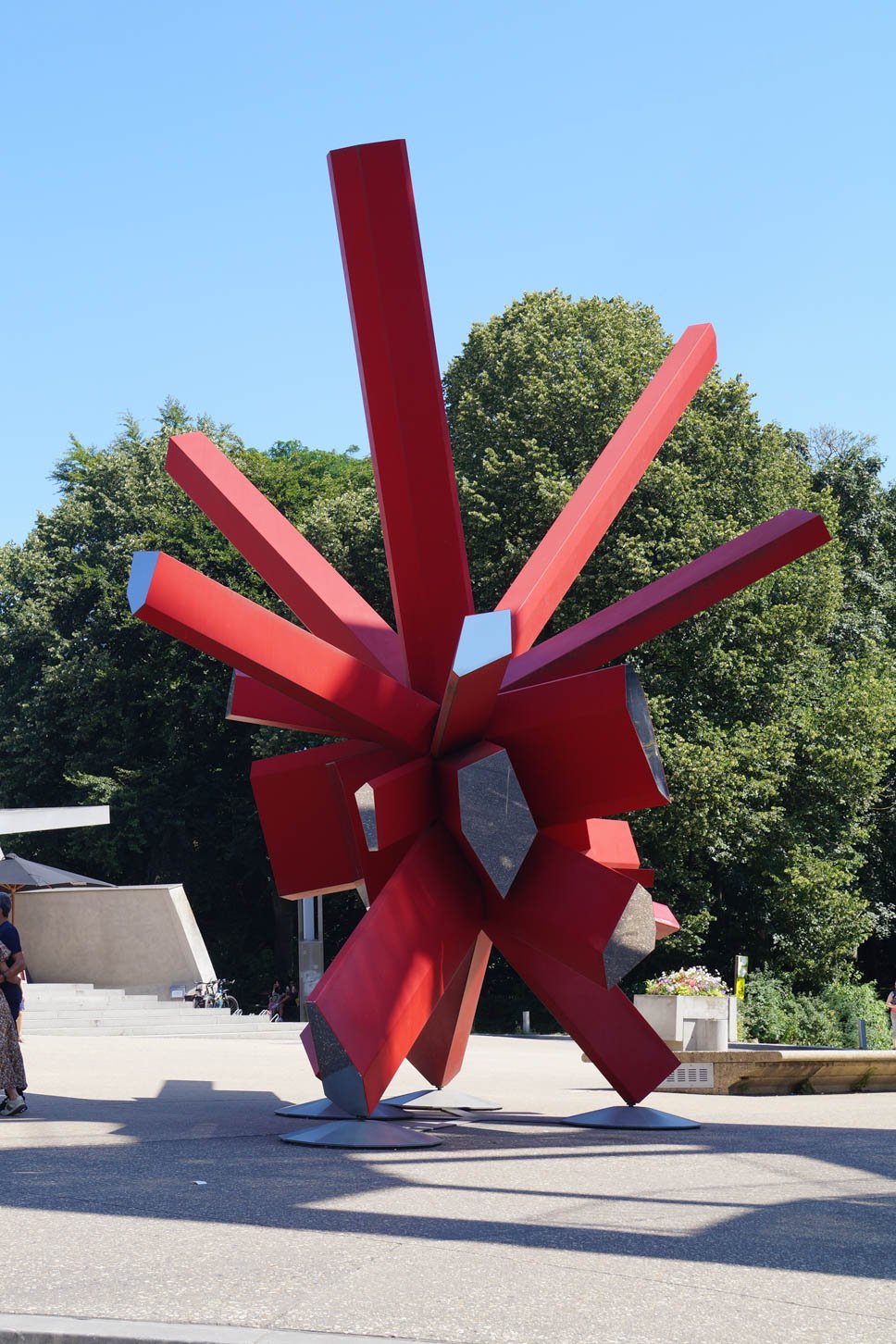 Brussels - The Atomium - Iron Crystal