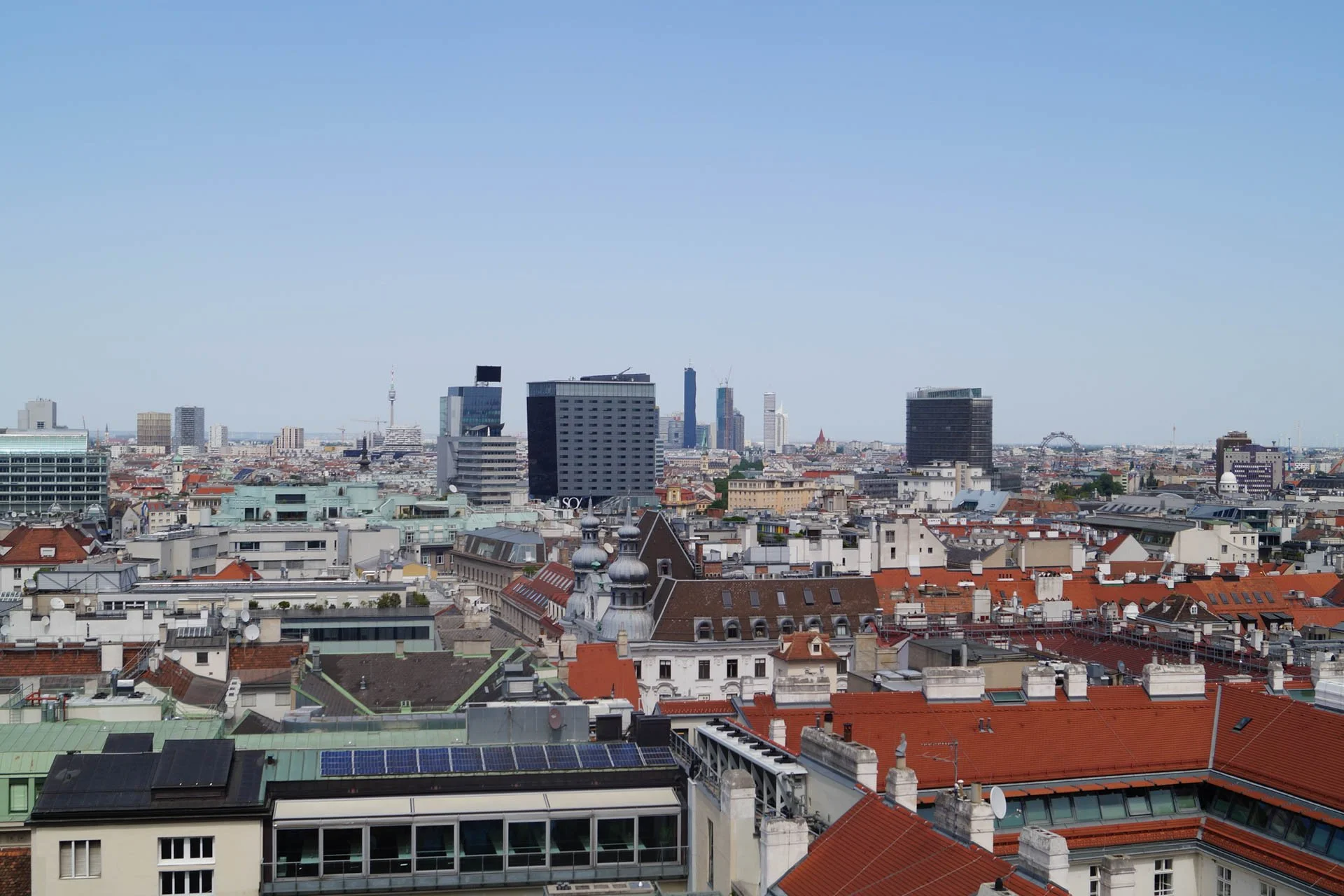 Vienna - St. Stephen's Cathedral - View of Vienna