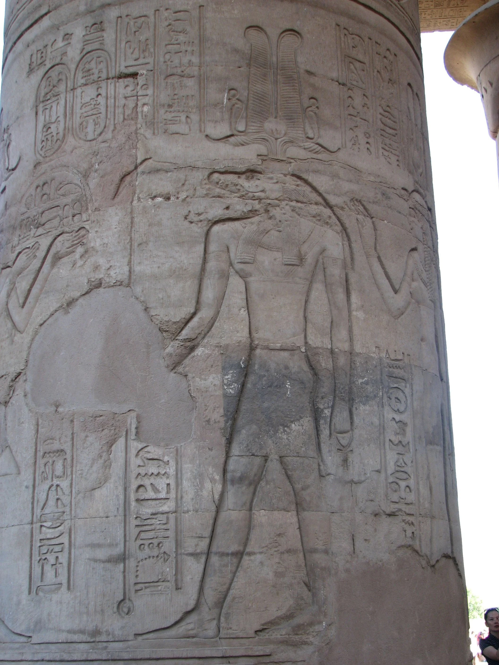 Kom Ombo Temple, The Nile on the way to Luxor - Sobek