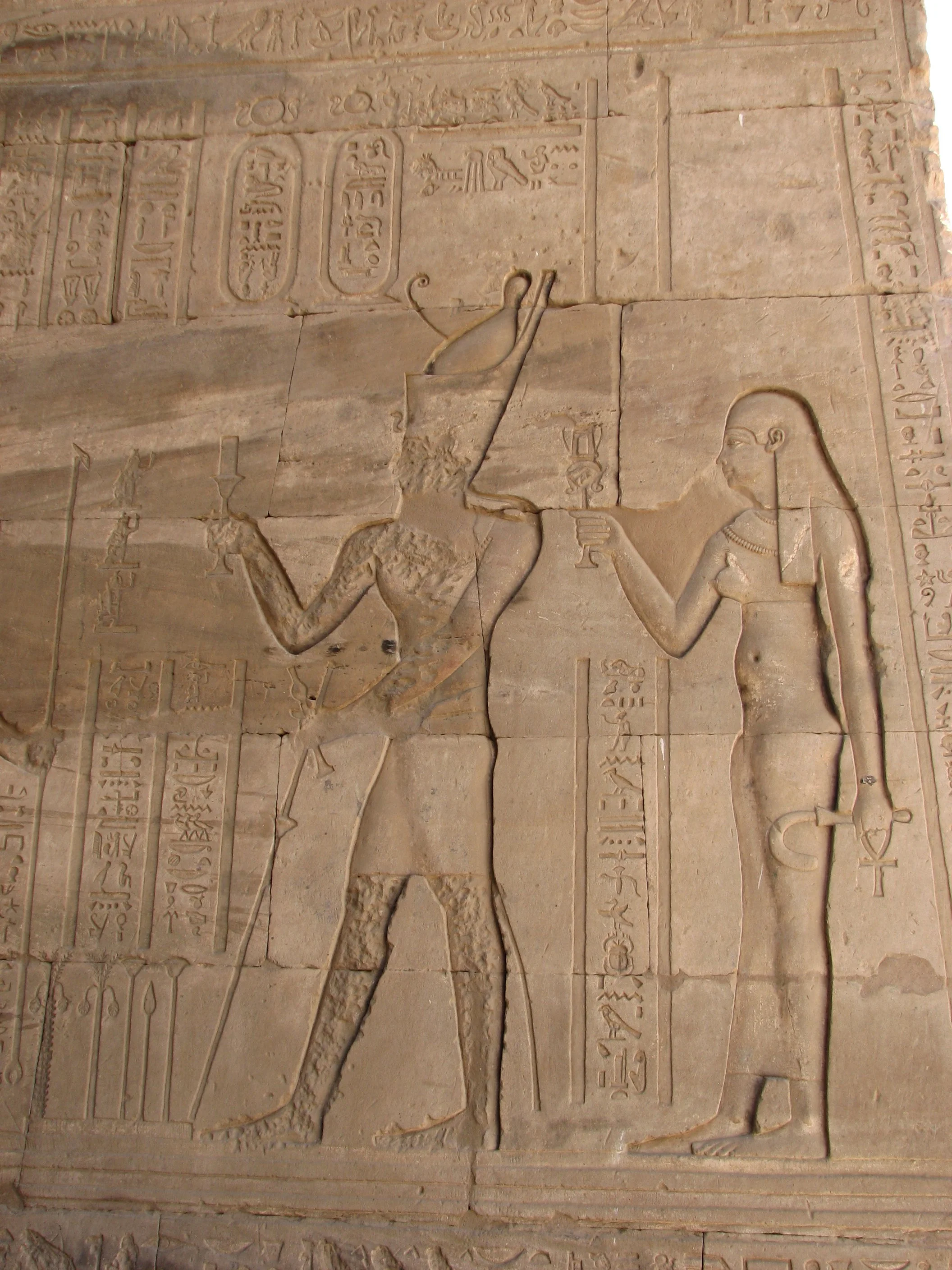 Edfu Temple, The Nile on the way to Luxor