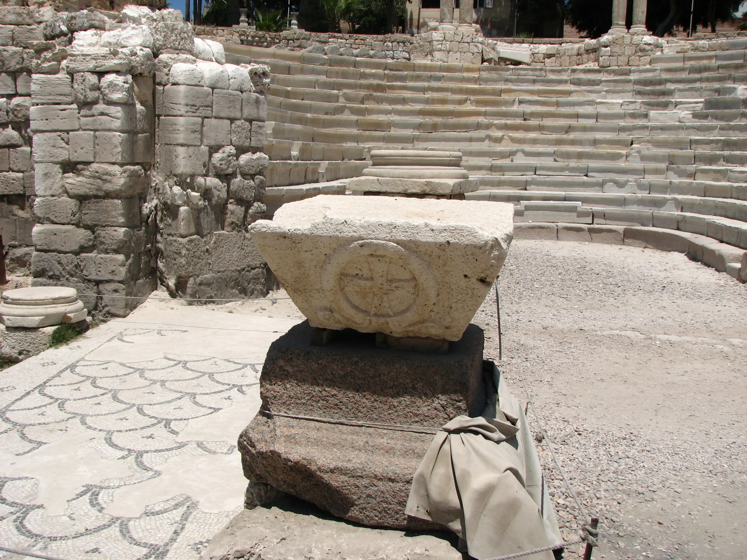 The Ancient Roman Amphitheater, Alexandria