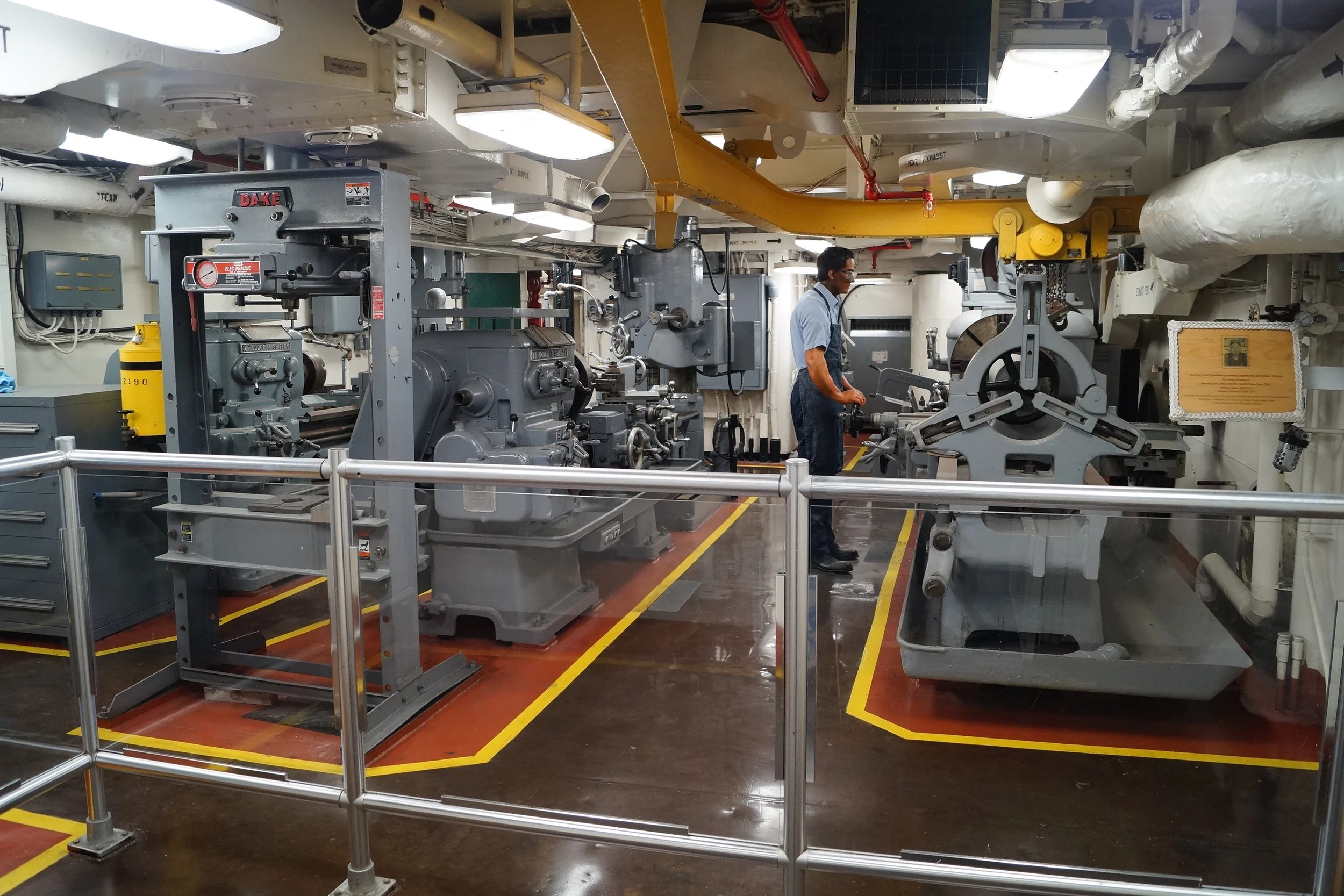 USS Midway: Machine Shop