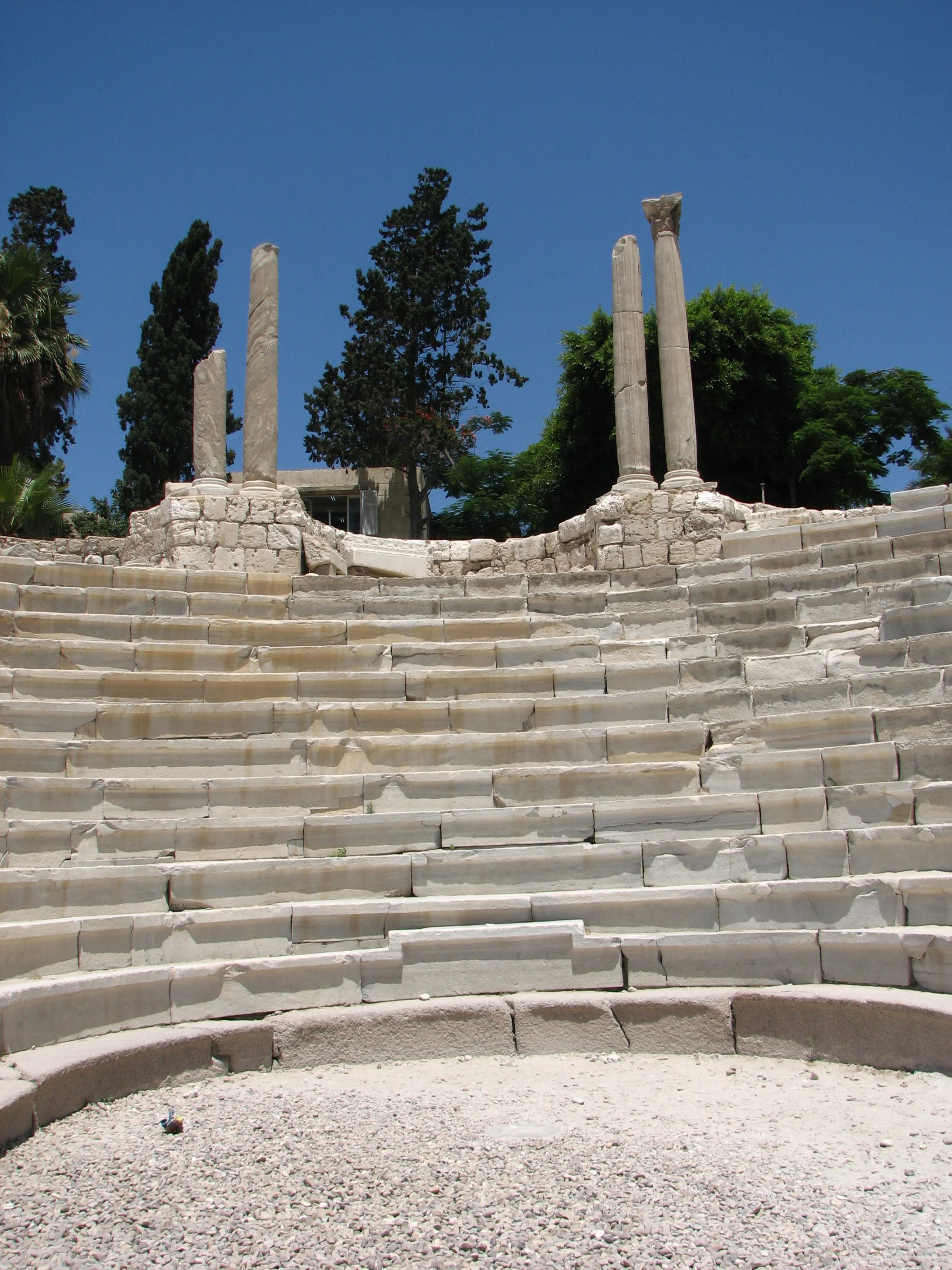 The Ancient Roman Amphitheater, Alexandria