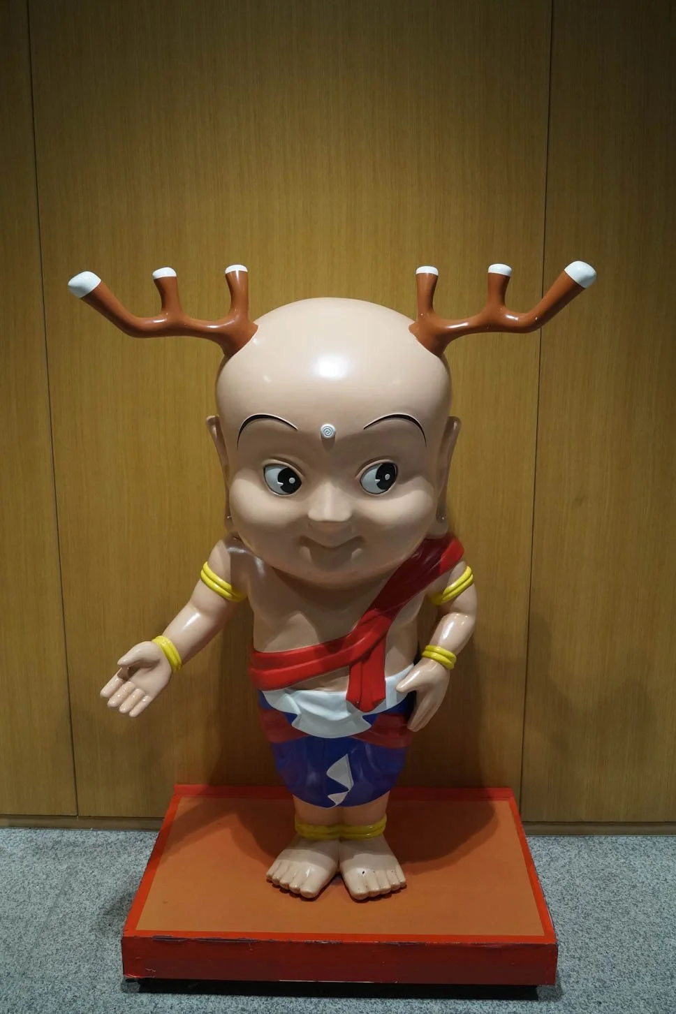 Kyoto - Statue near restrooms in Nara