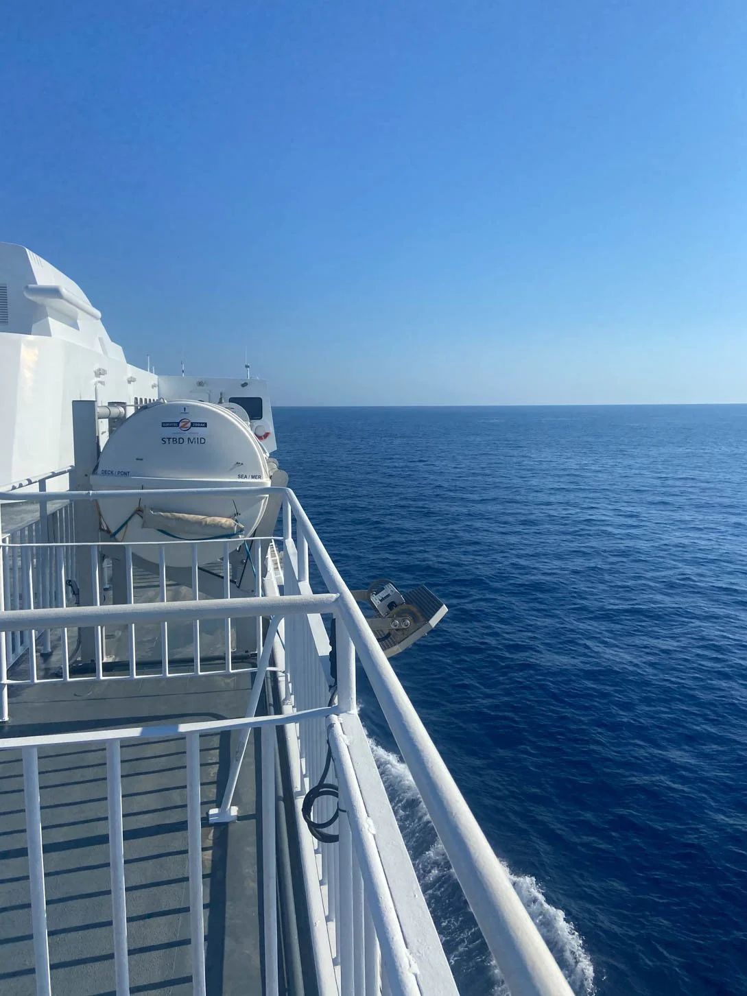 View from Ferry to Heraklion, Crete
