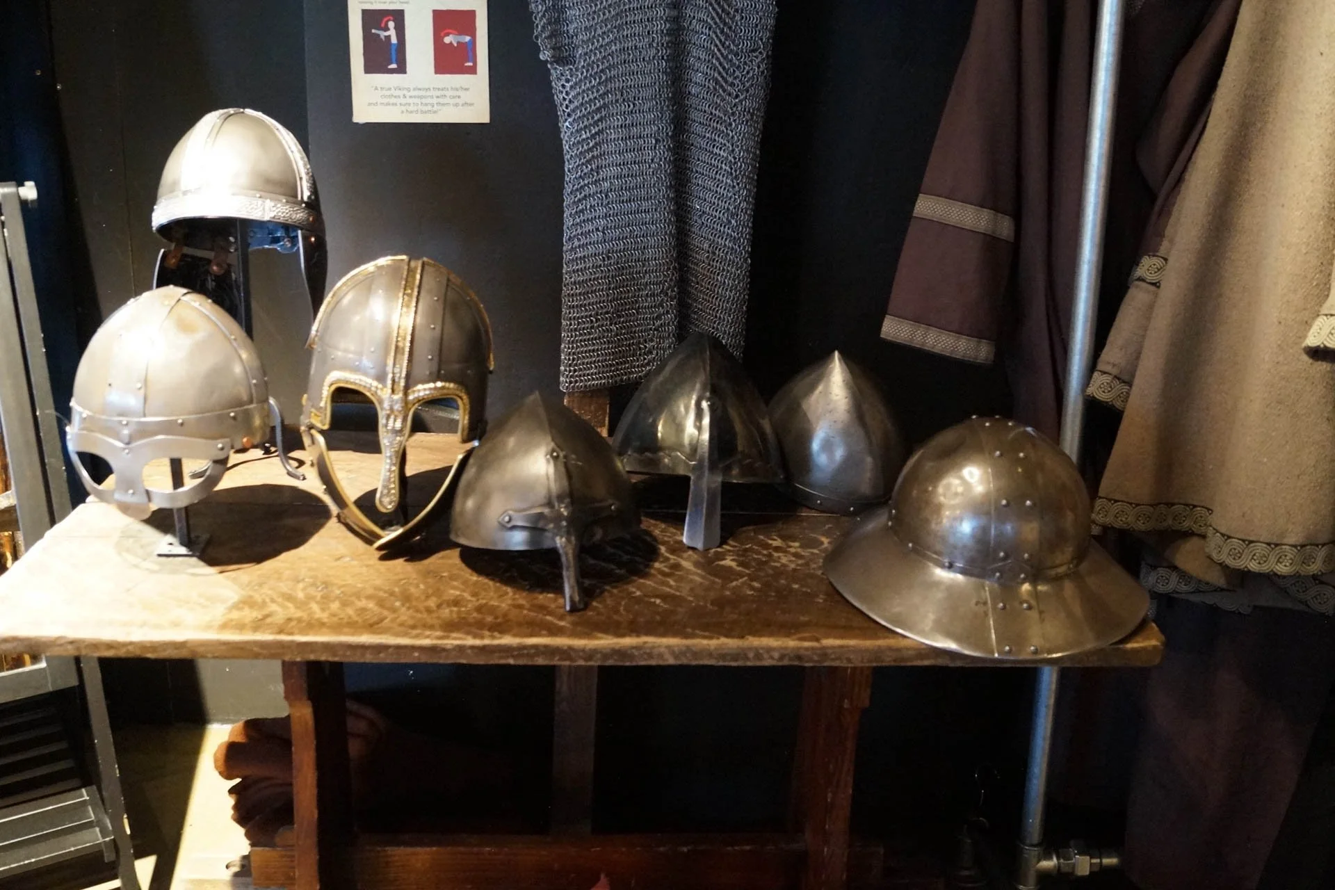 Saga Museum - Viking Helmets