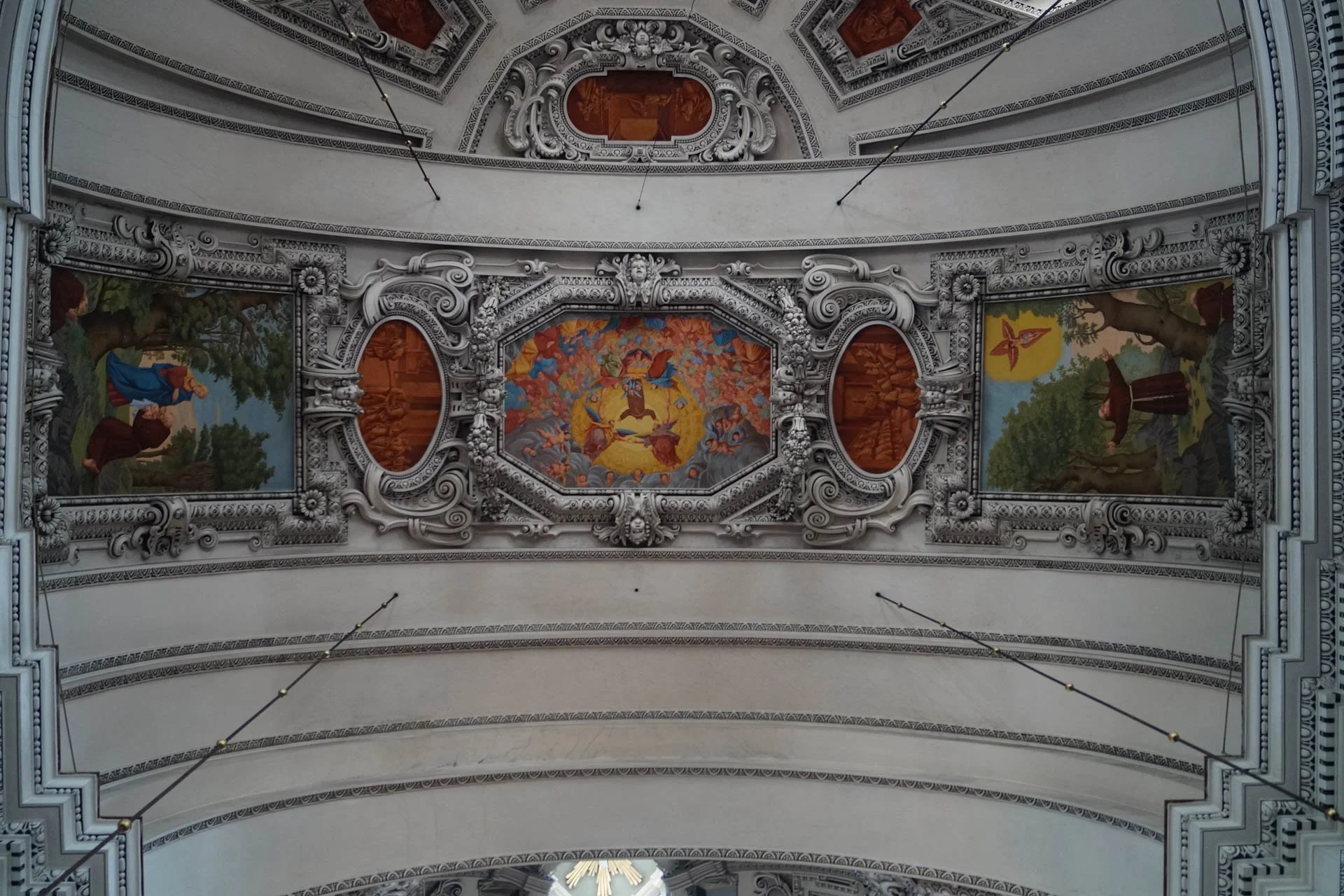 Salzburg - Salzburg Cathedral - Ceiling