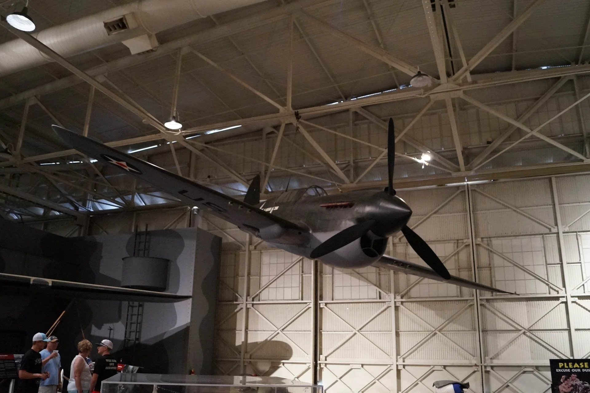 Oahu - Pearl Harbor Aviation Museum, Curtis P40E Warhawk