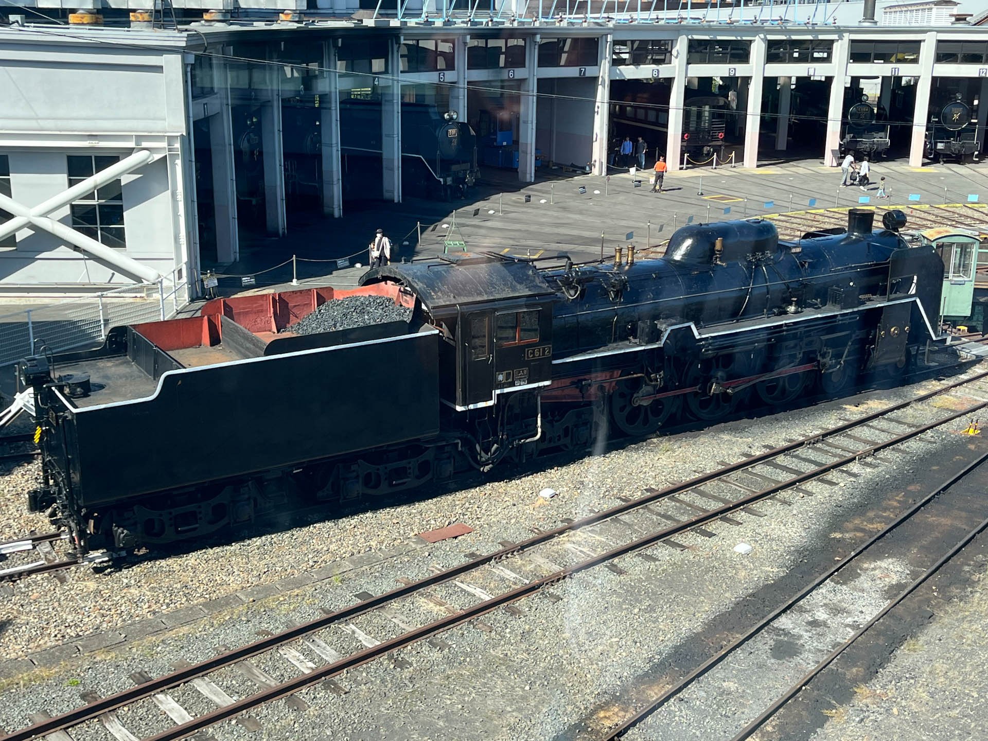 Kyoto - Steam Locomotive at the Kyoto Railway Museum