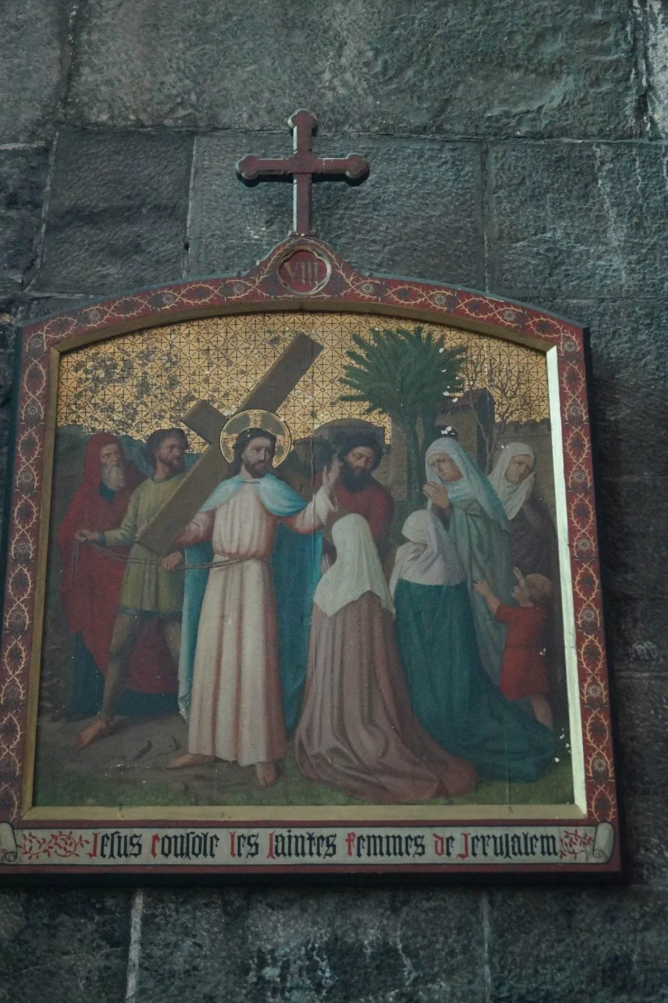 Dinant - Collegiate Church of Our Lady, Jesus meets the women of Jerusalem