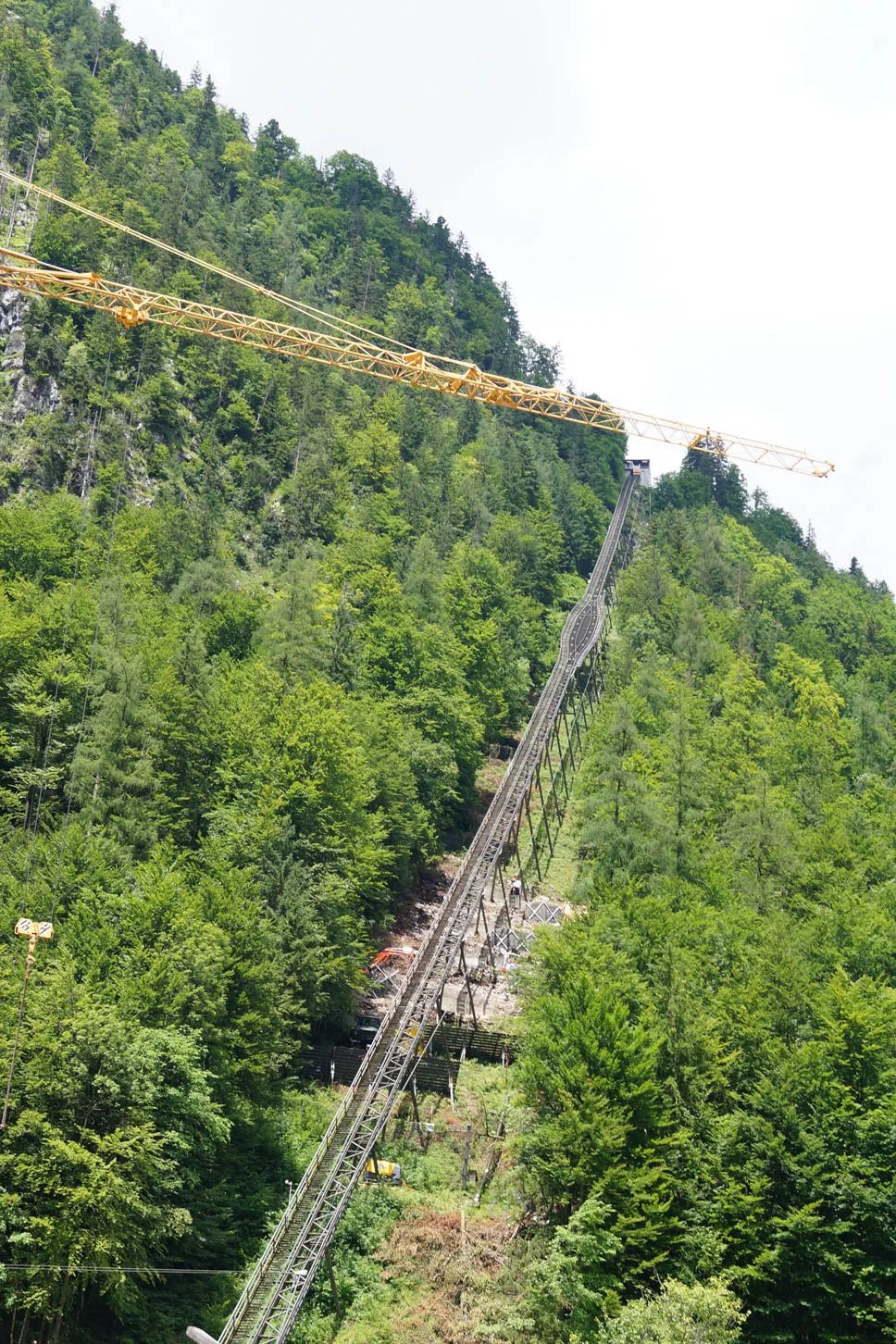 Hallstatt and Salt Mines Tour - Funicular Track
