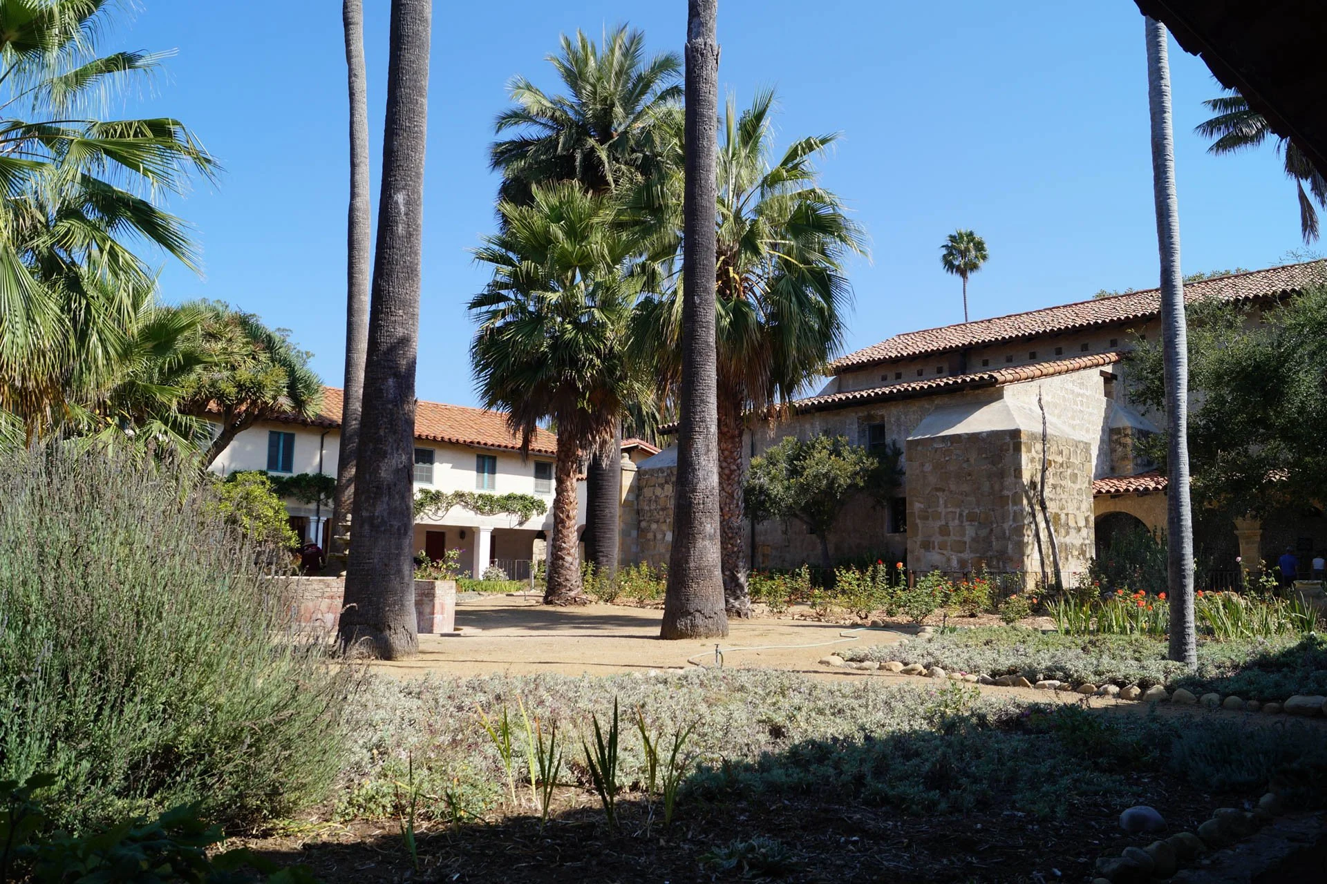 Mission Santa Barbara: Inner Quadrangle