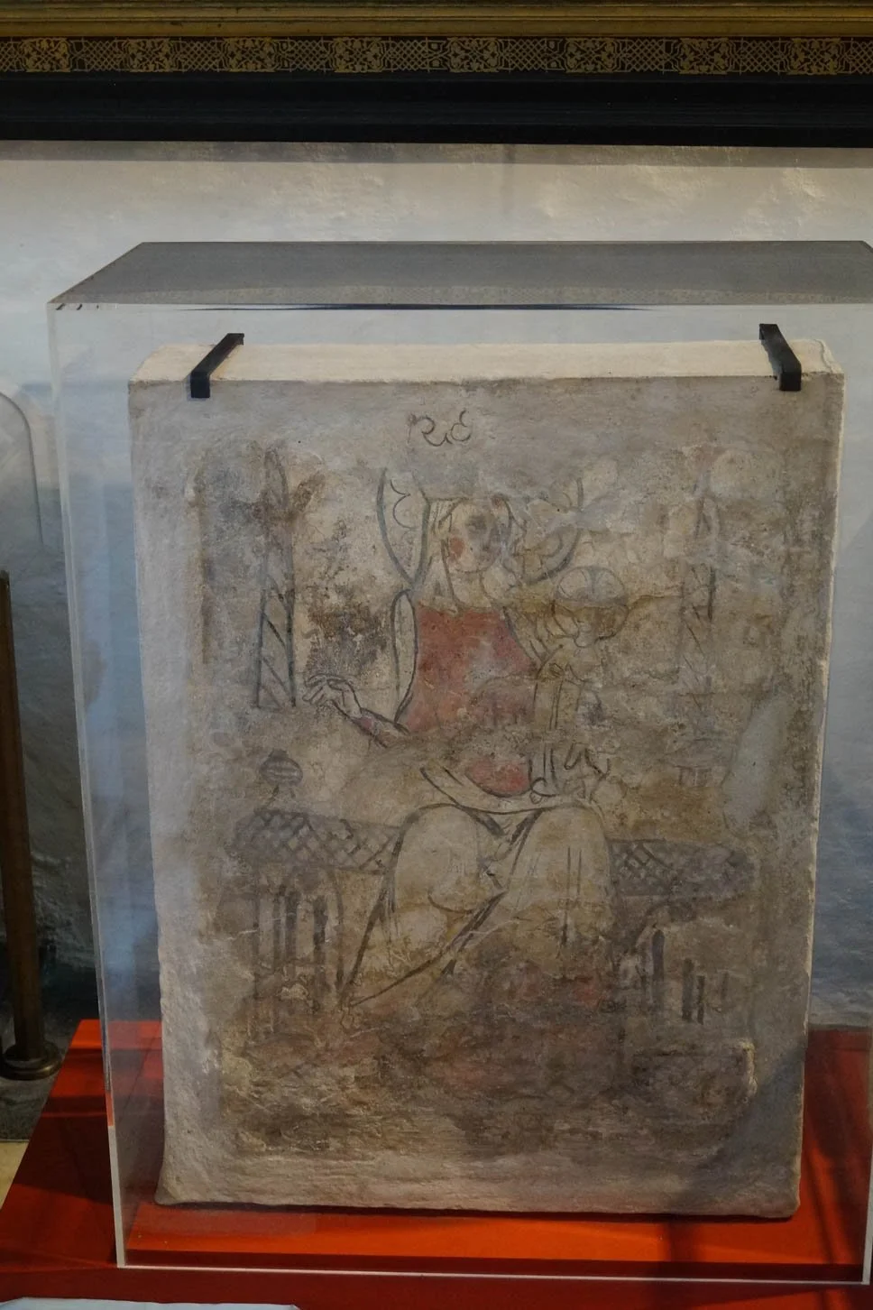 Bruges - Church of our Lady, Painted Graves