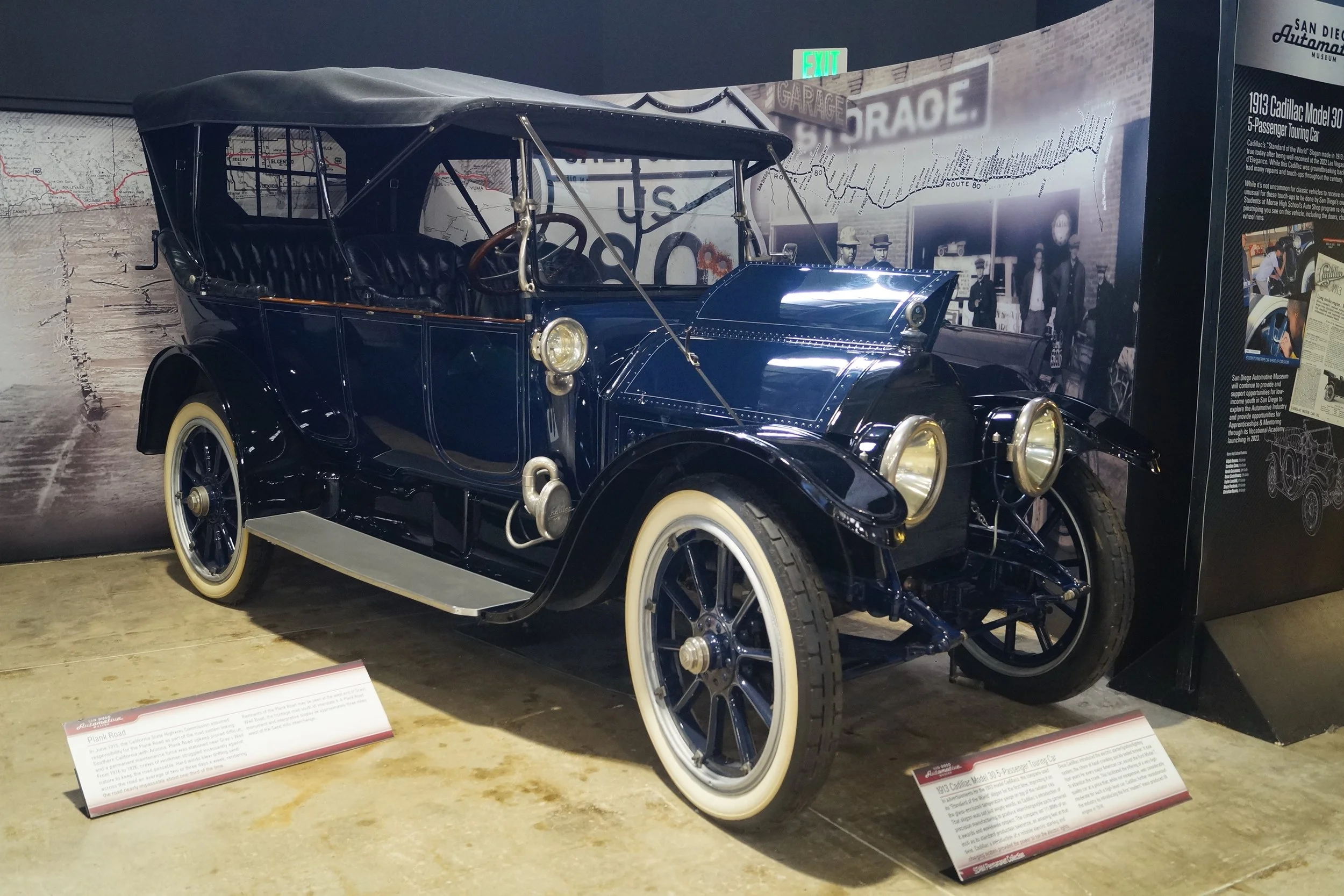 Balboa Park: Automotive Museum - 1913 Cadillac Model 30 5-Passenger Touring Car
