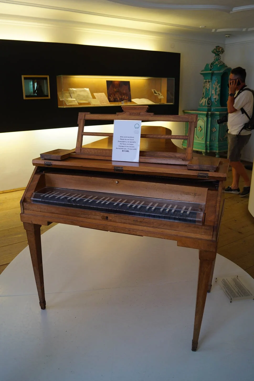 Salzburg - Mozart's Birthplace - Copy of Moart's Fortepiano