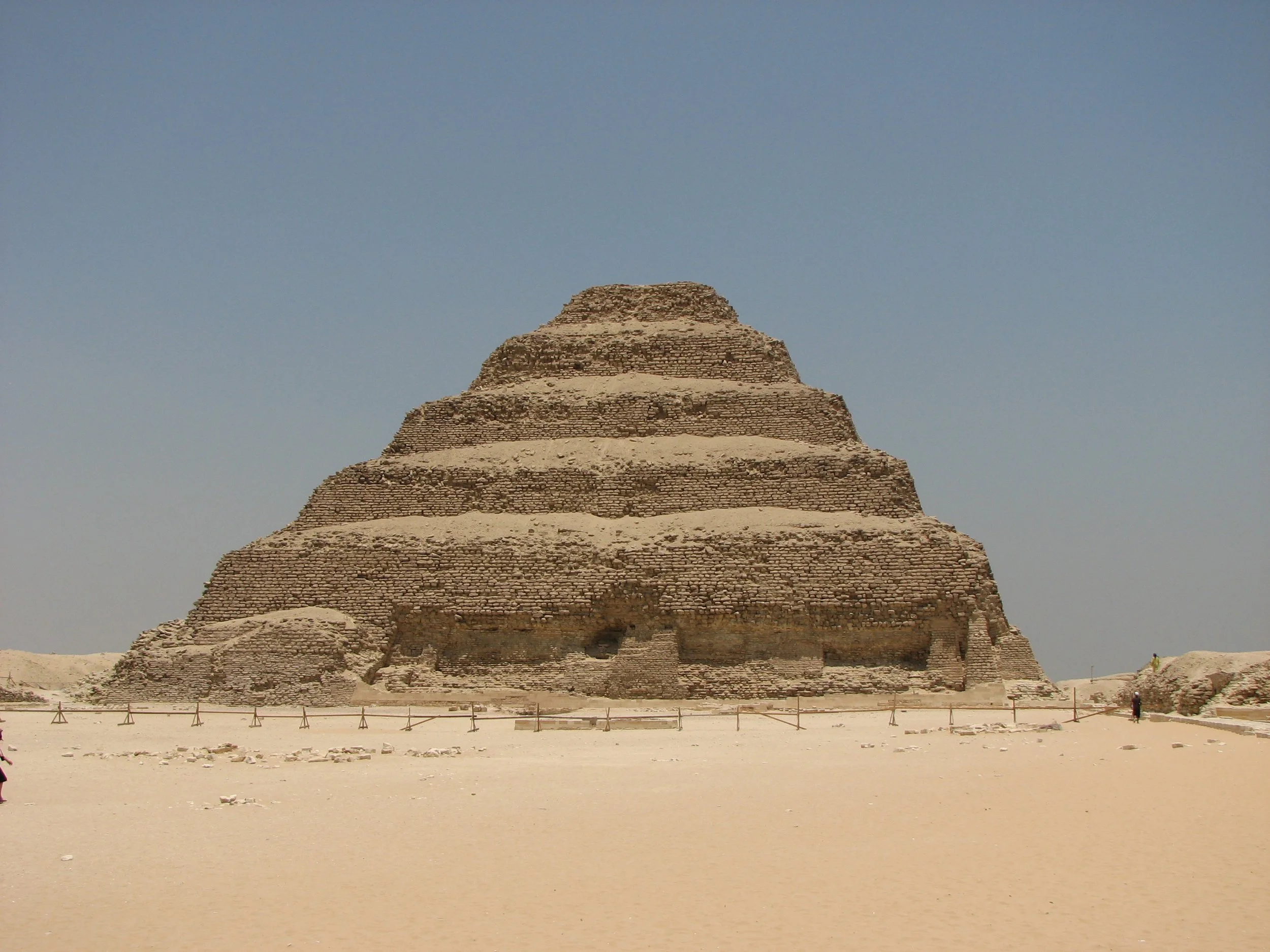 Another view of the Step Pyramid of Djoser