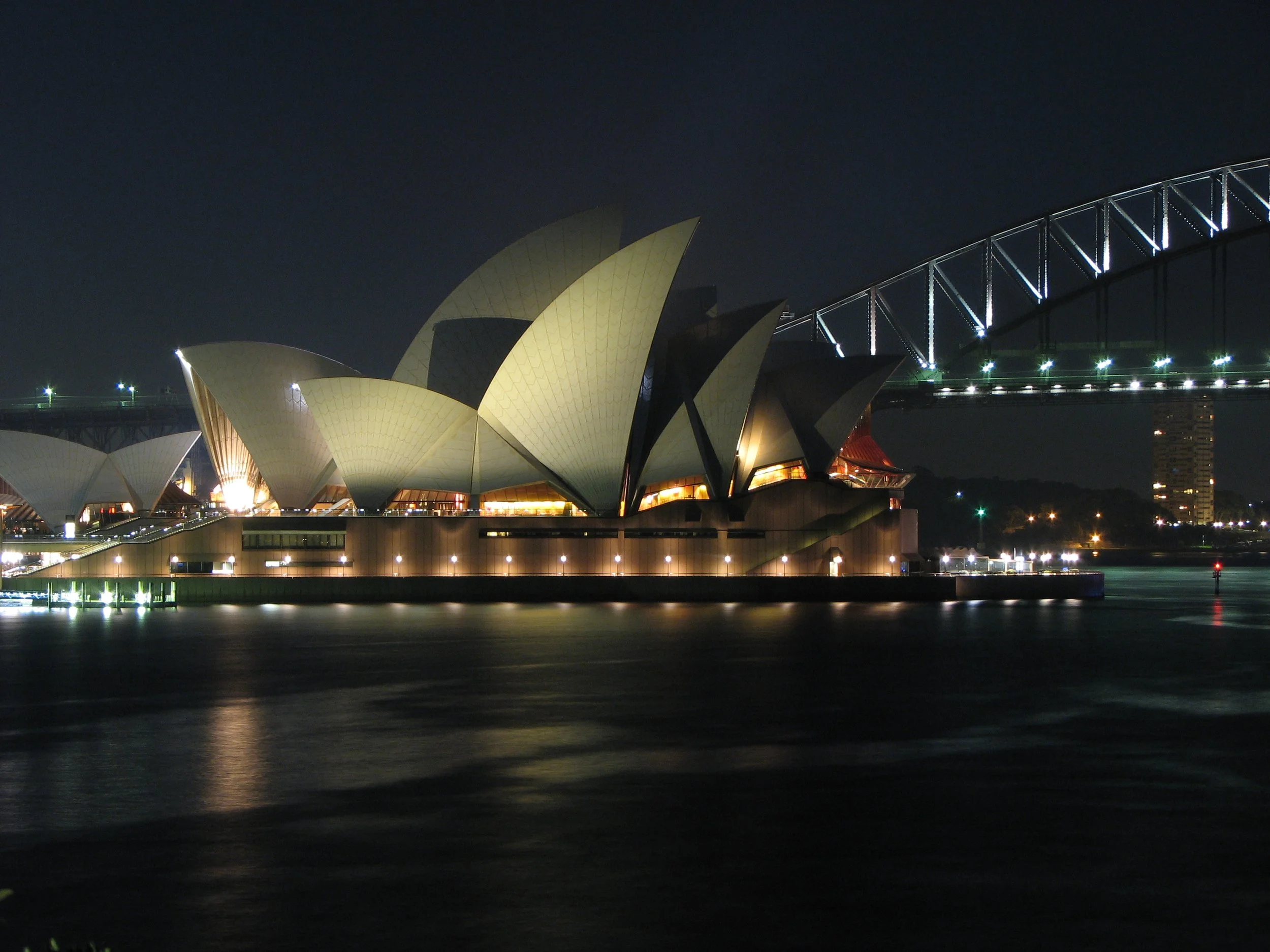 Sydney Opera House at night, Sydney