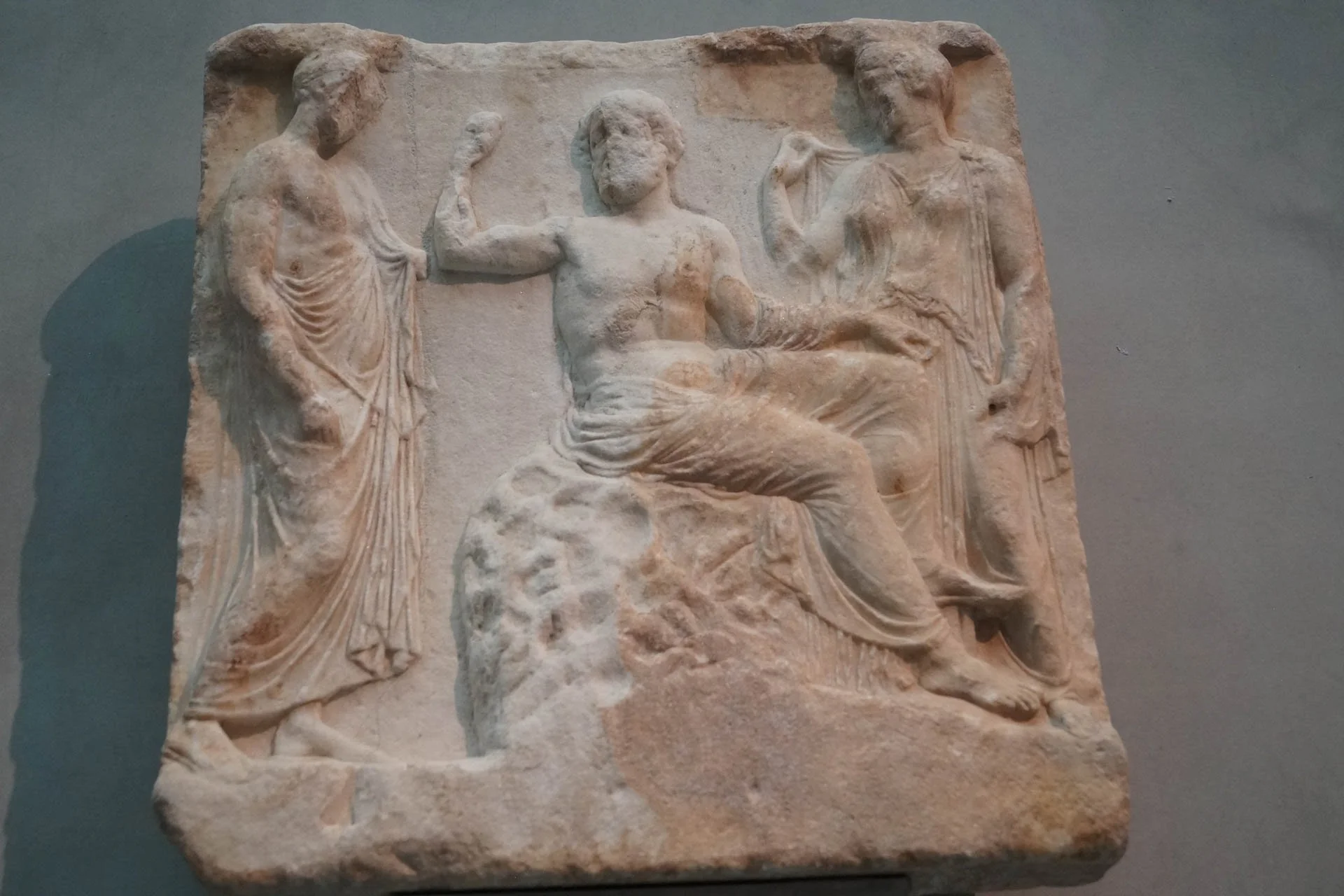 The Acropolis Museum - Dedication to Asclepios 