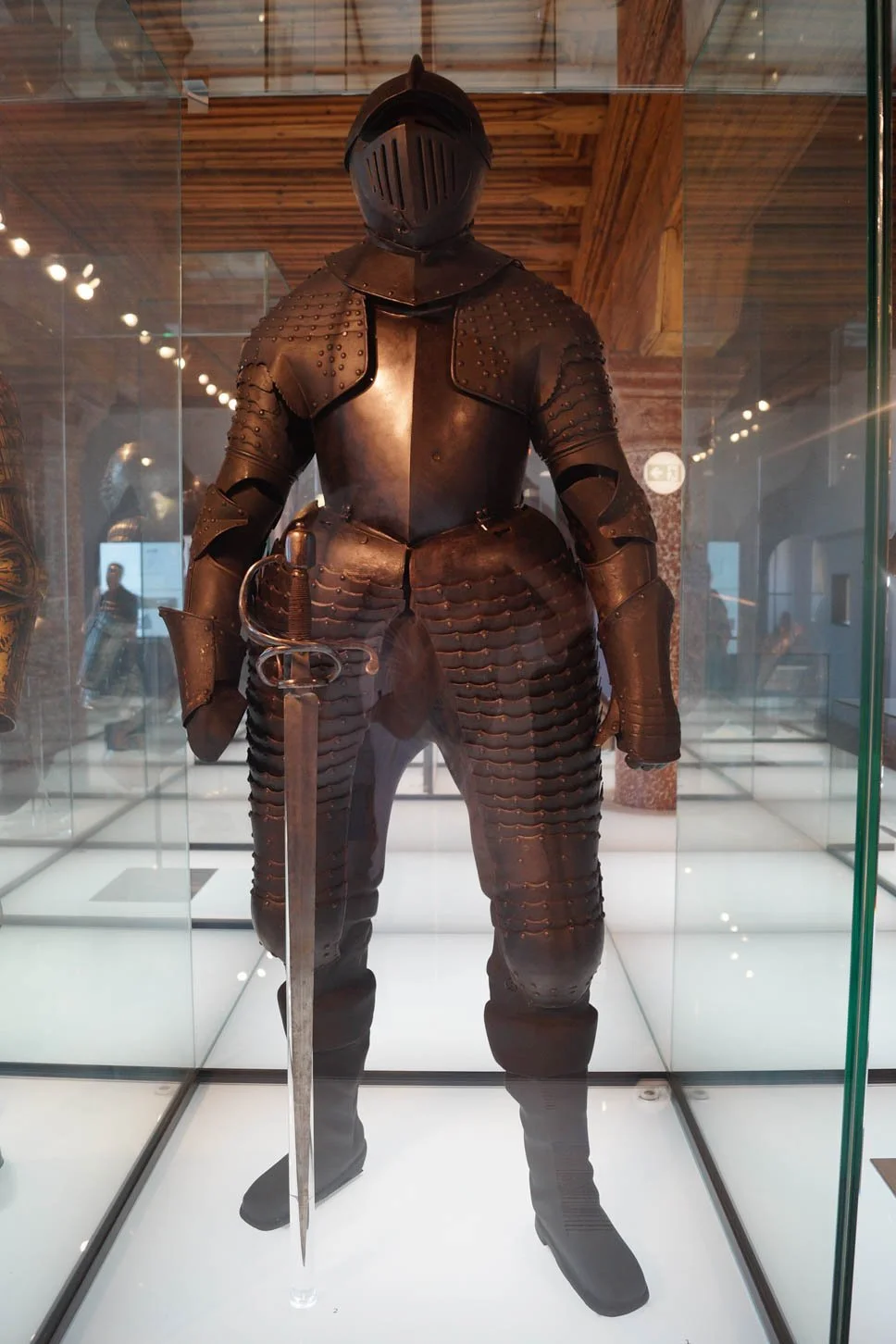 Salzburg - Hohensalzburg Fortress - Cuirassier Officer's Armor and Rapier