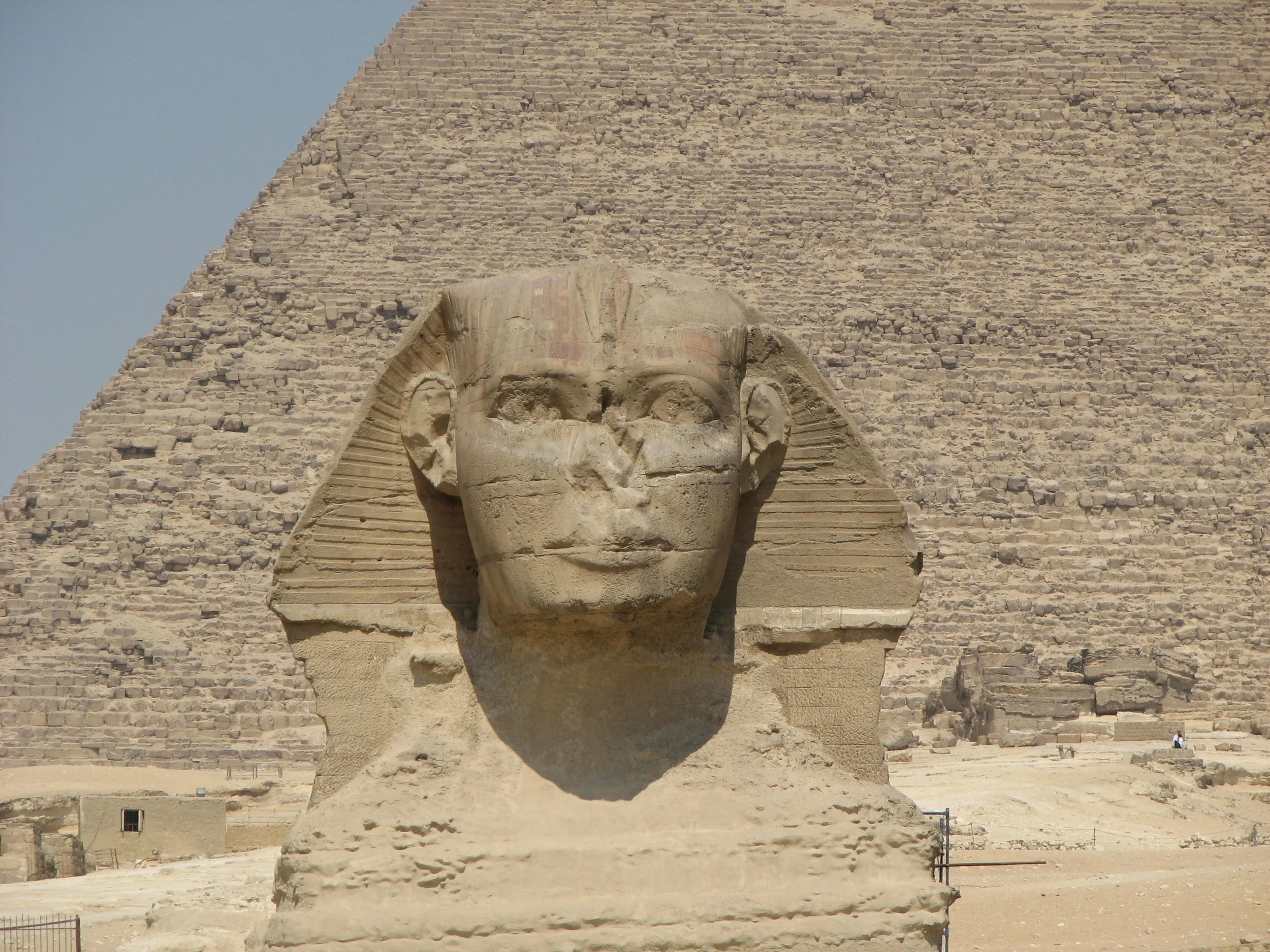 Closeup of the Sphinx