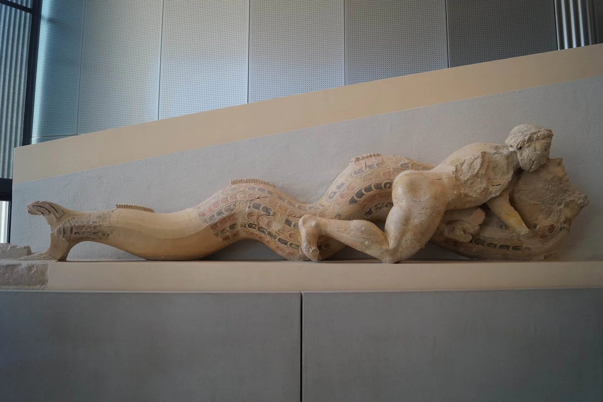 The Acropolis Museum - Herakles and Triton
