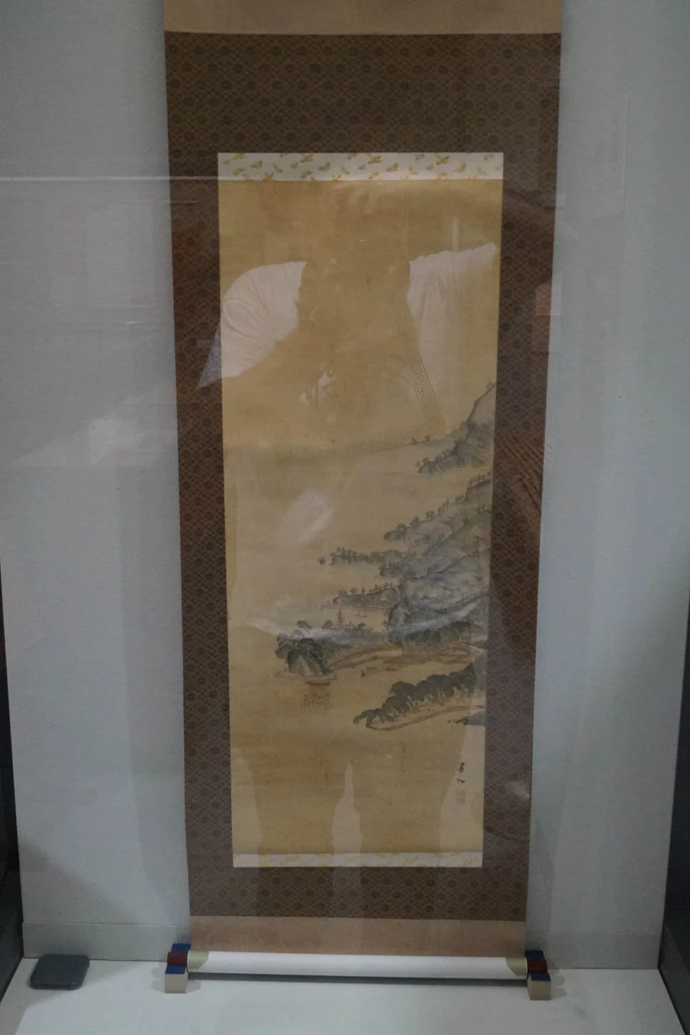 Hiroshima - Ink painting at Hiroshima Castle