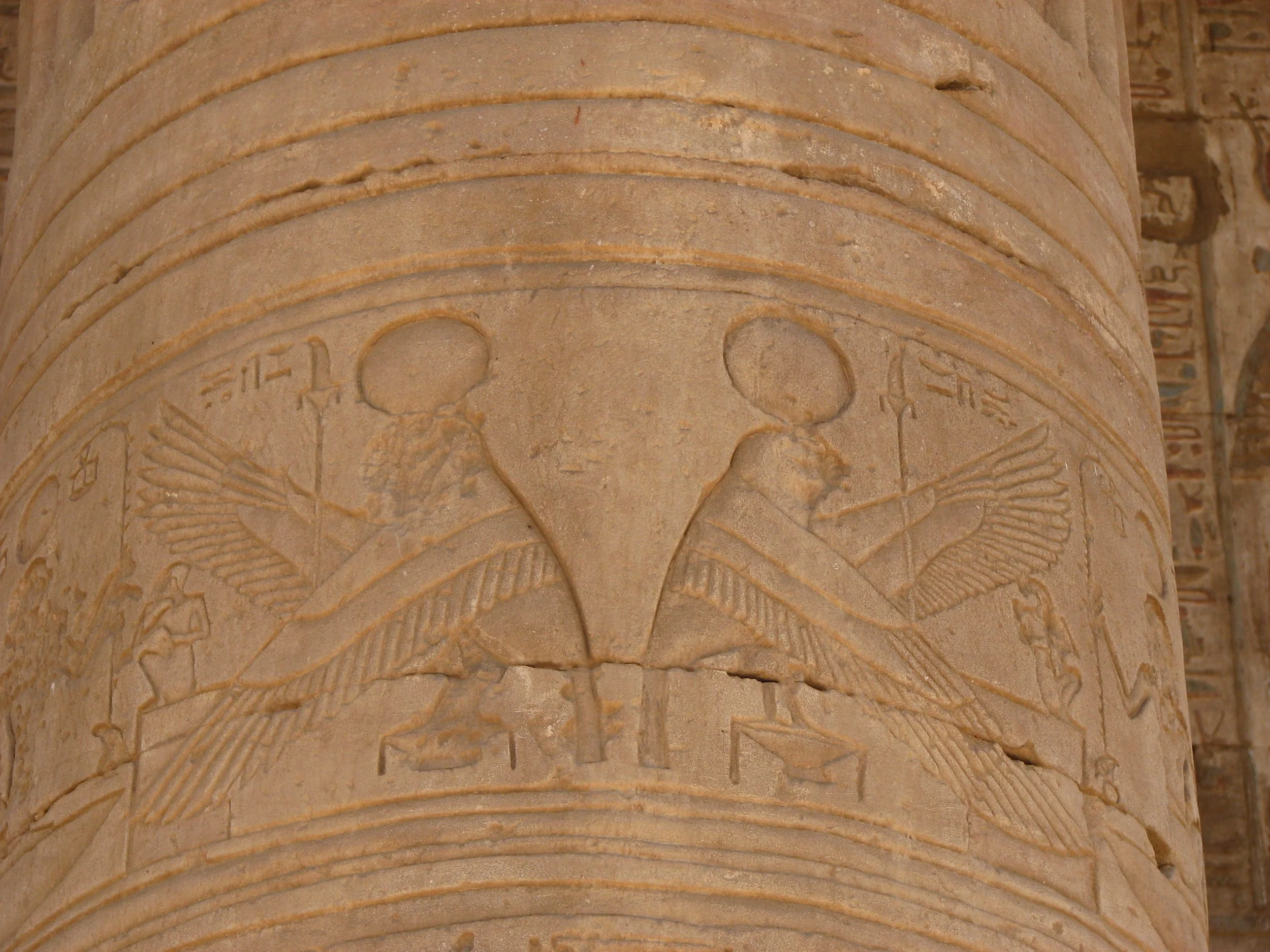 Edfu Temple, The Nile on the way to Luxor