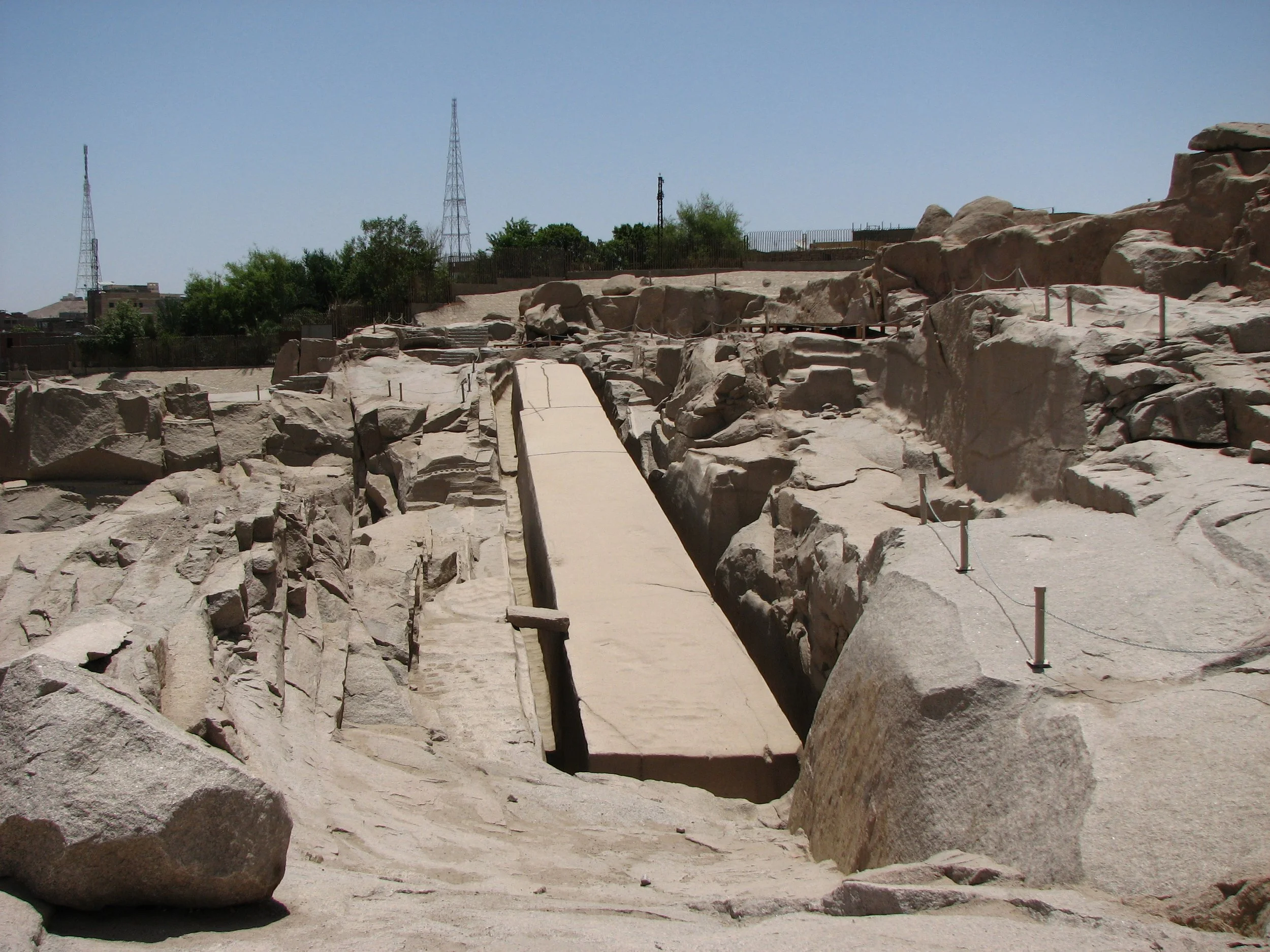 The Broken Obelisk, Aswan