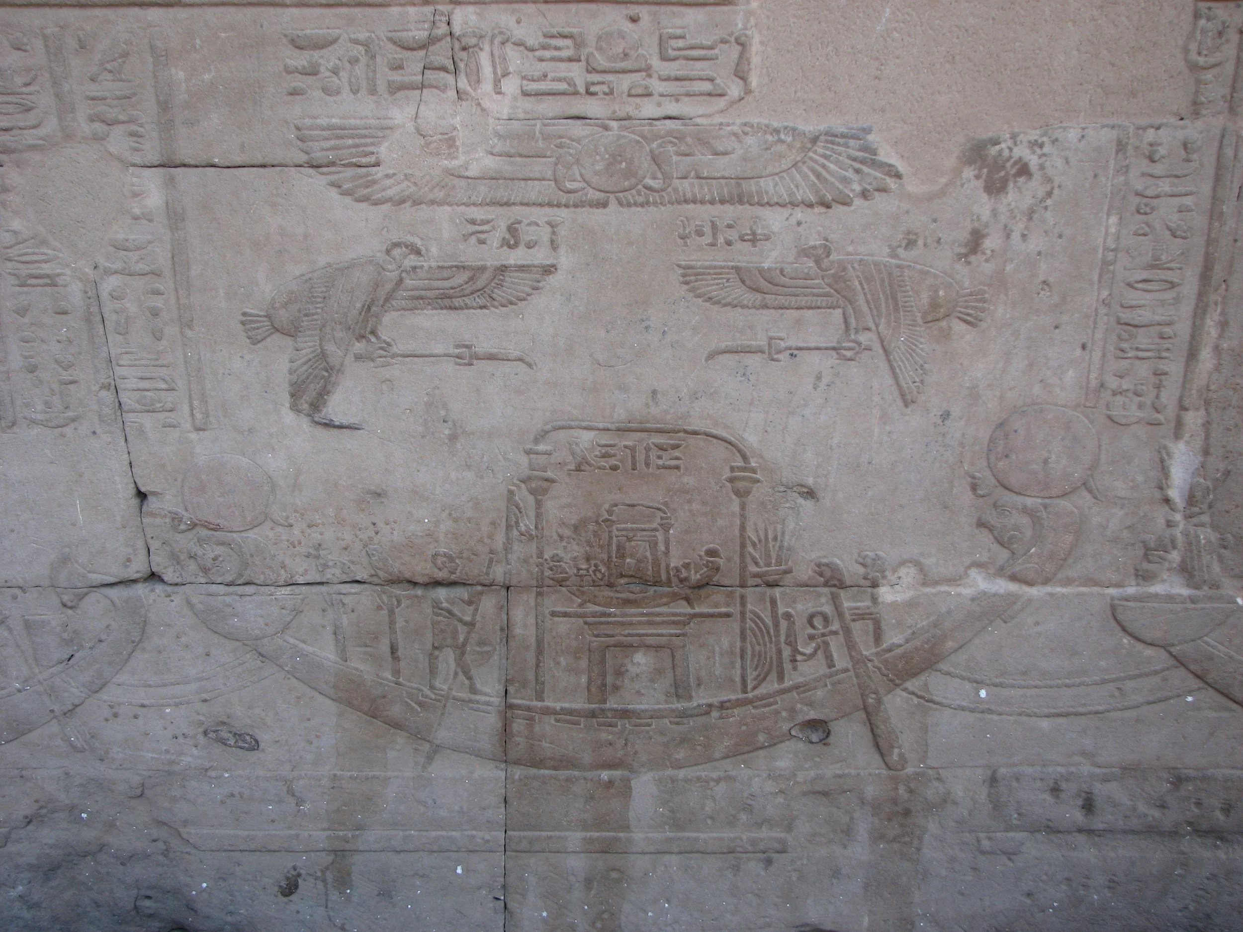Edfu Temple, The Nile on the way to Luxor