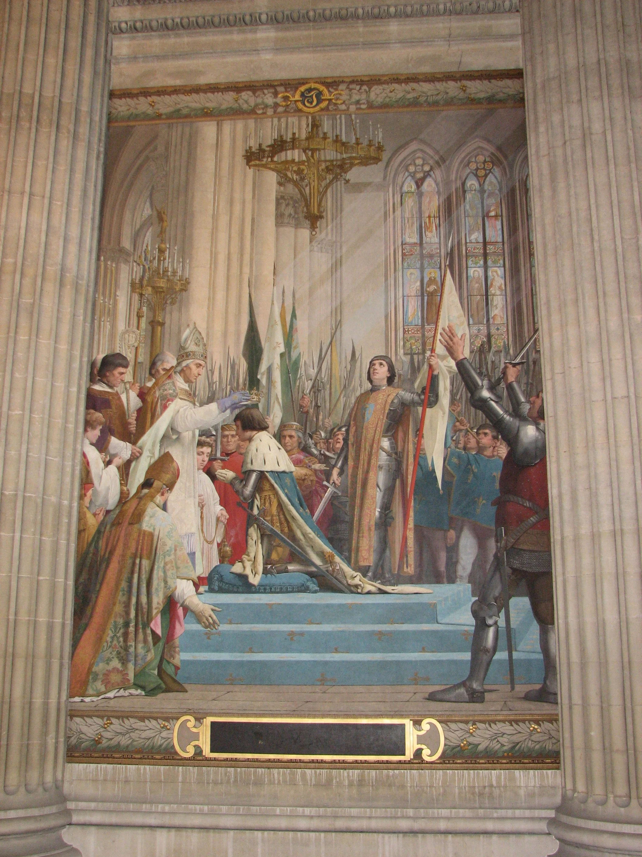 The Pantheon - Paintings of the life of Joan of Arc