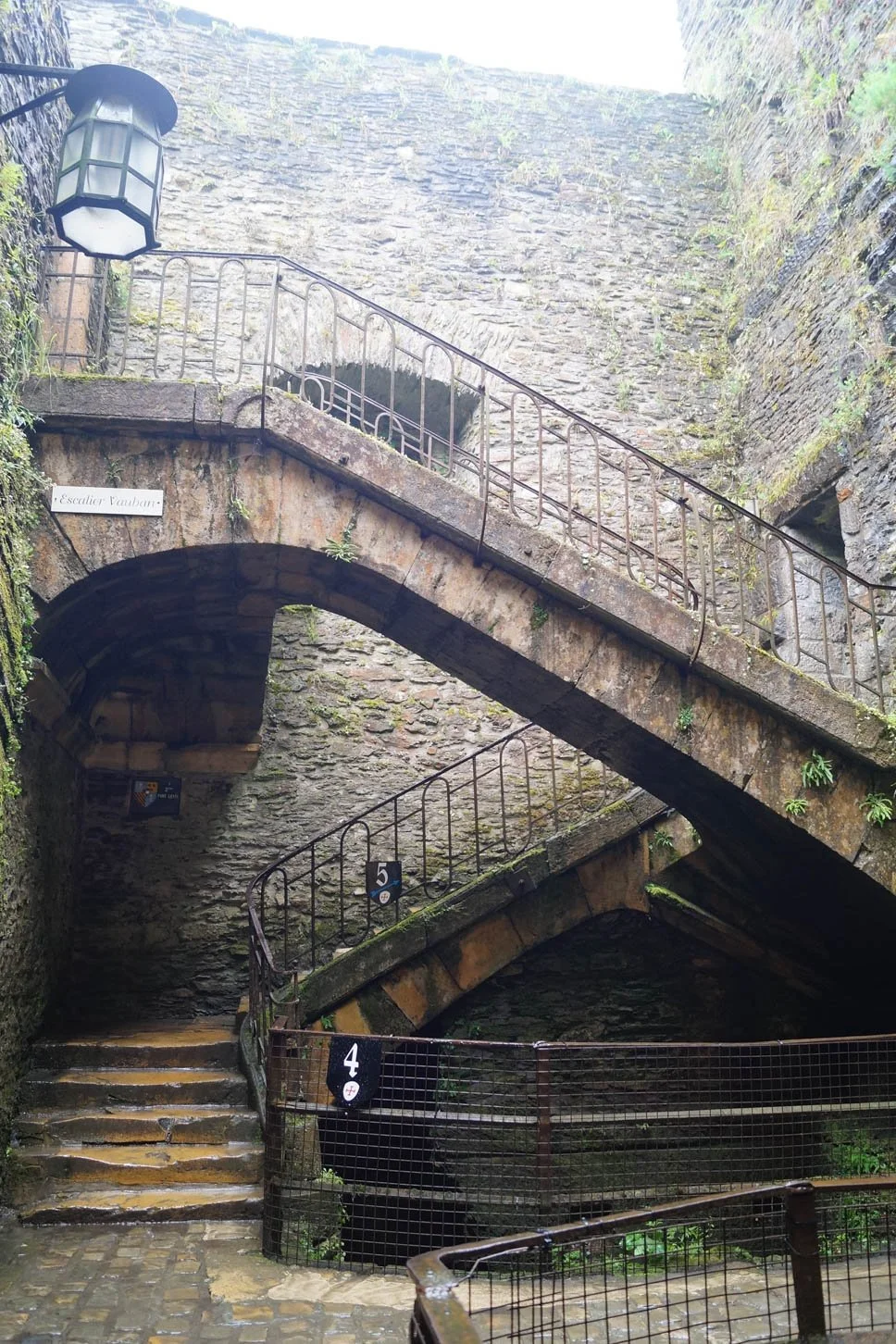 Chateau-Fort de Bouillon, Vauban Stairs