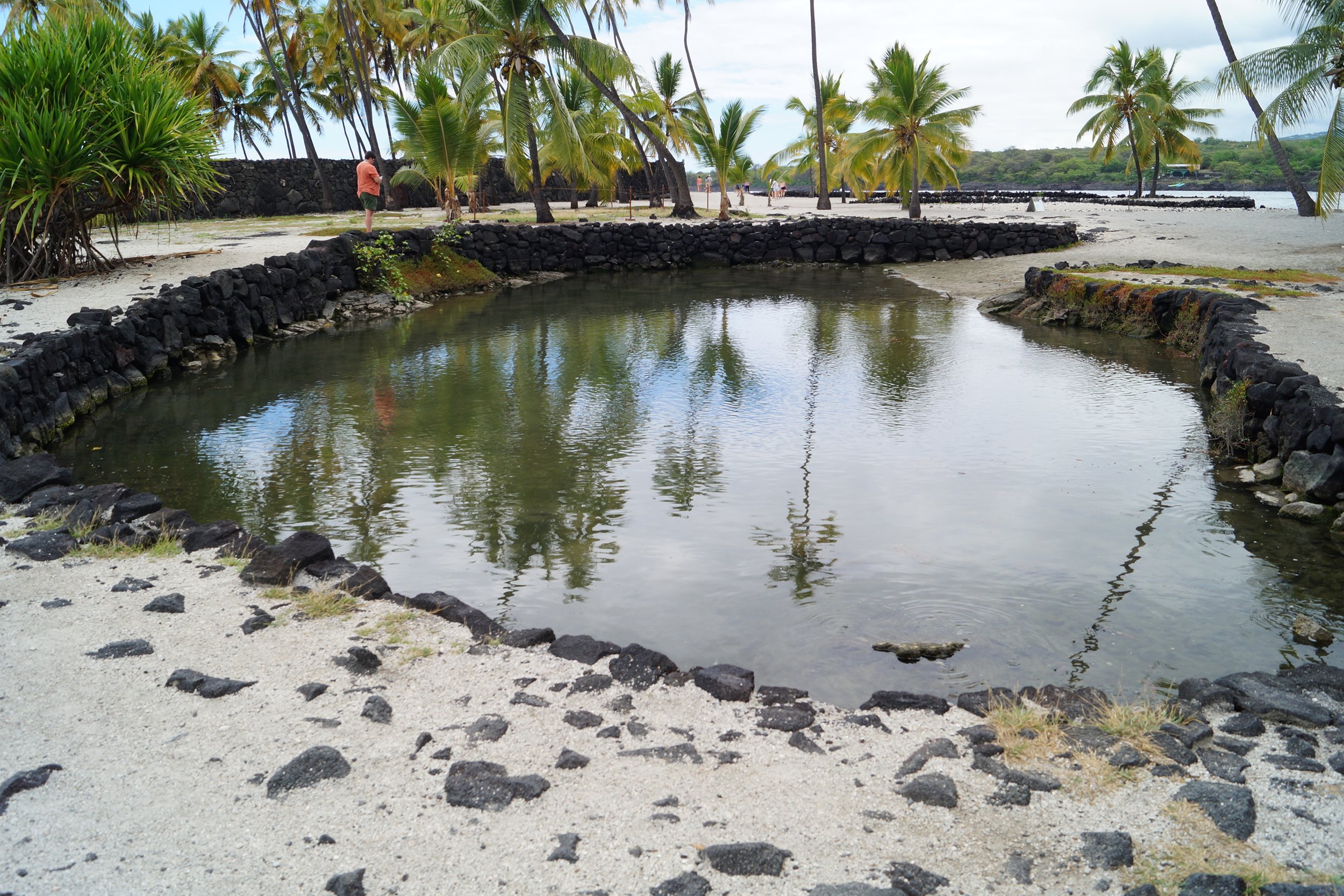 Pu'uhonua O Hōnaunau National Historical Park - Royal Fish Ponds