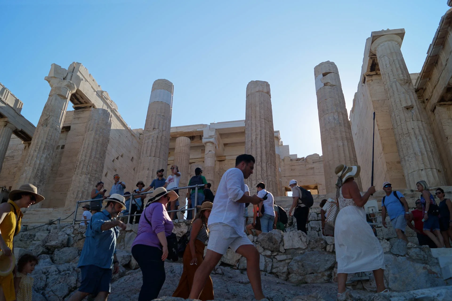 The Acropolis - The Propylaea