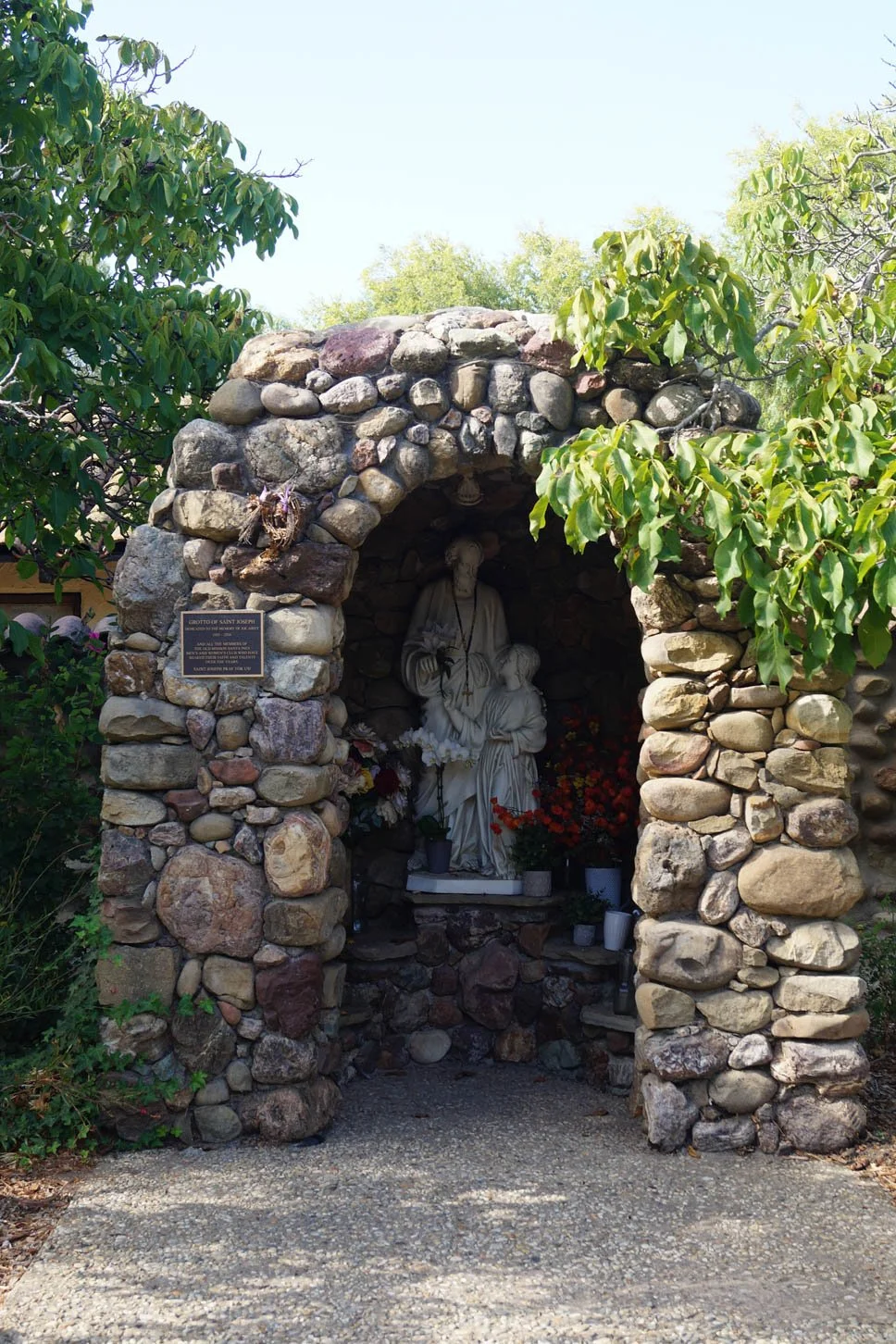 Mission Santa Ines: Grotto of Saint Joseph