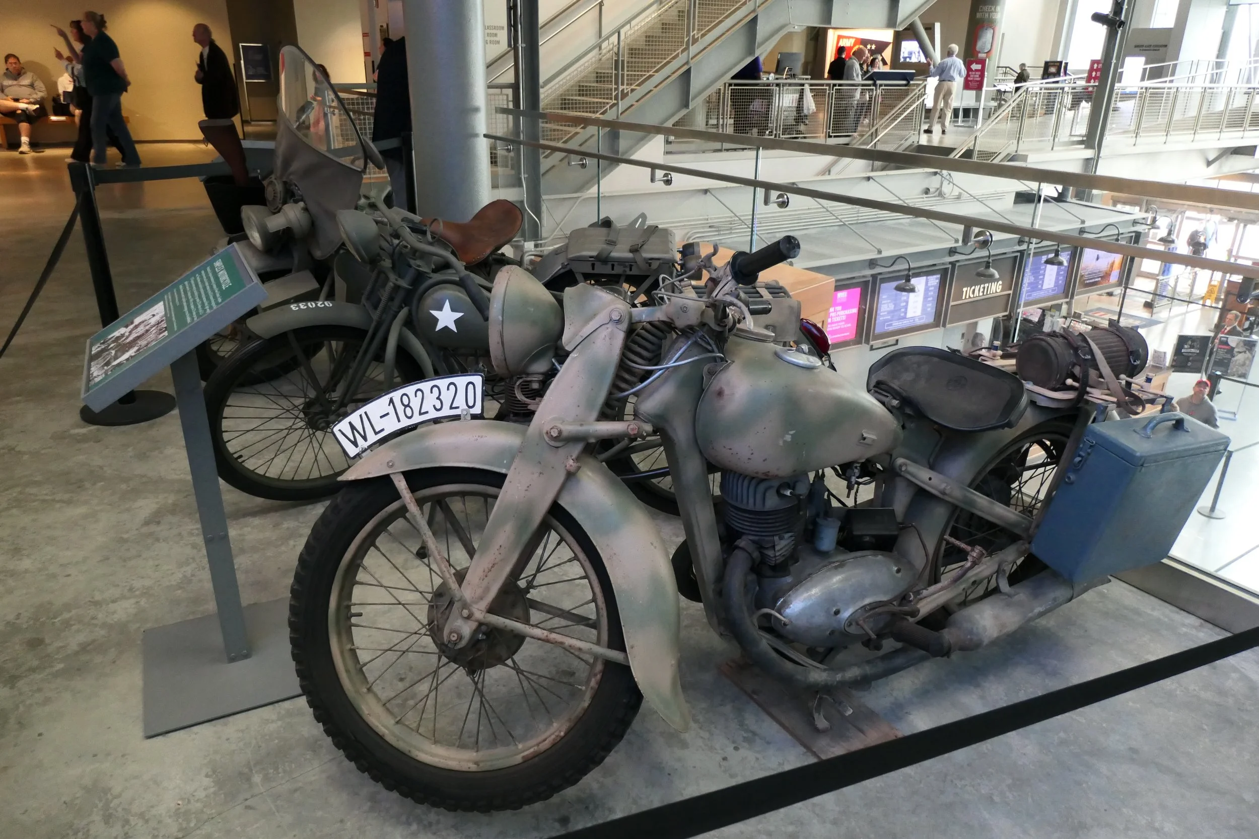 National WWII Museum - Motorcycles